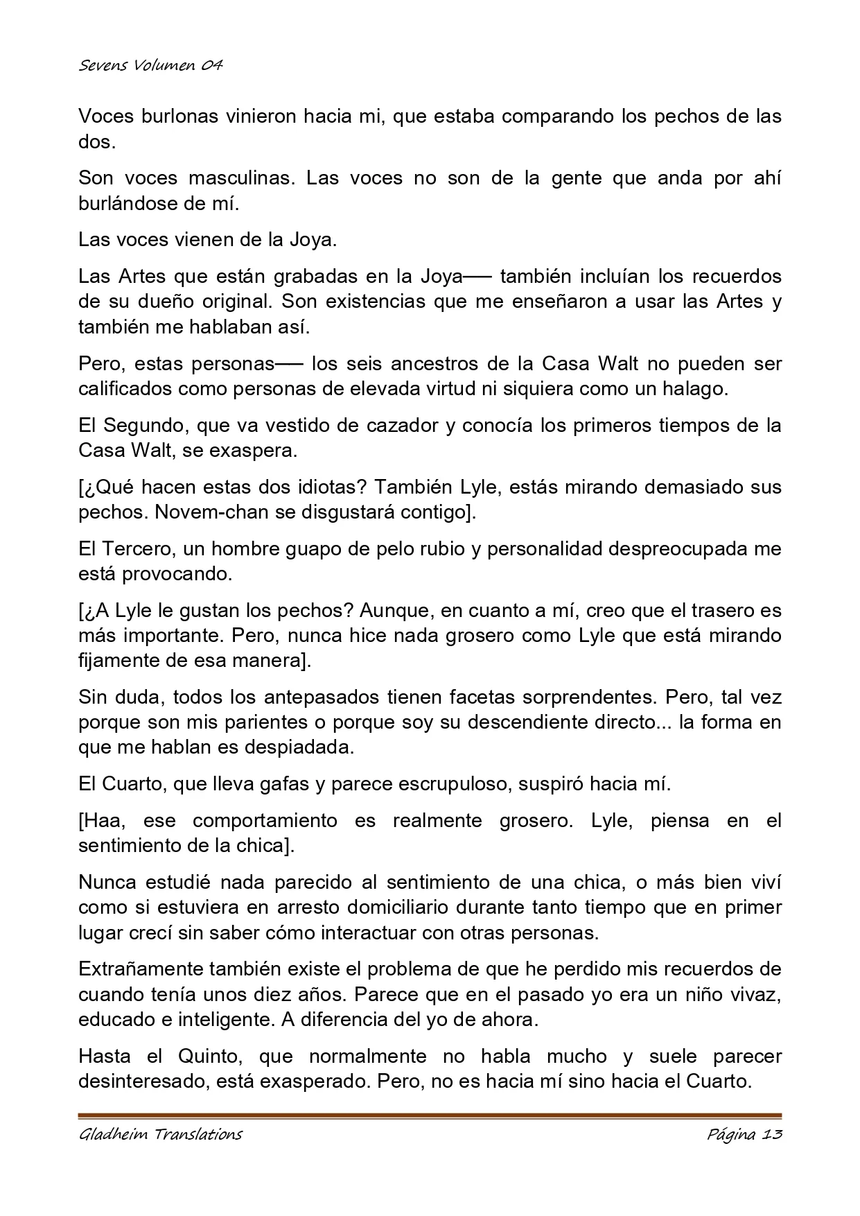 Página 13 del Manga