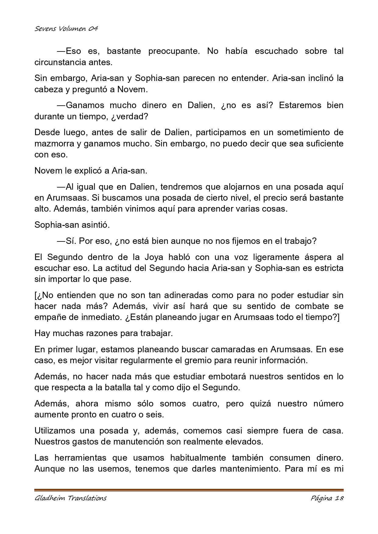 Página 18 del Manga