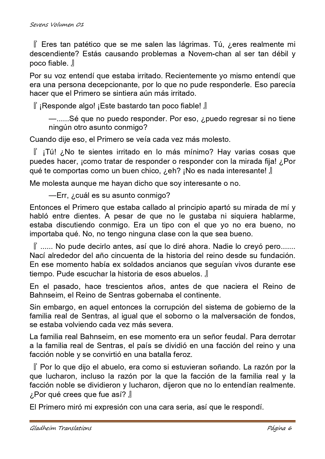 Página 6 del Manga