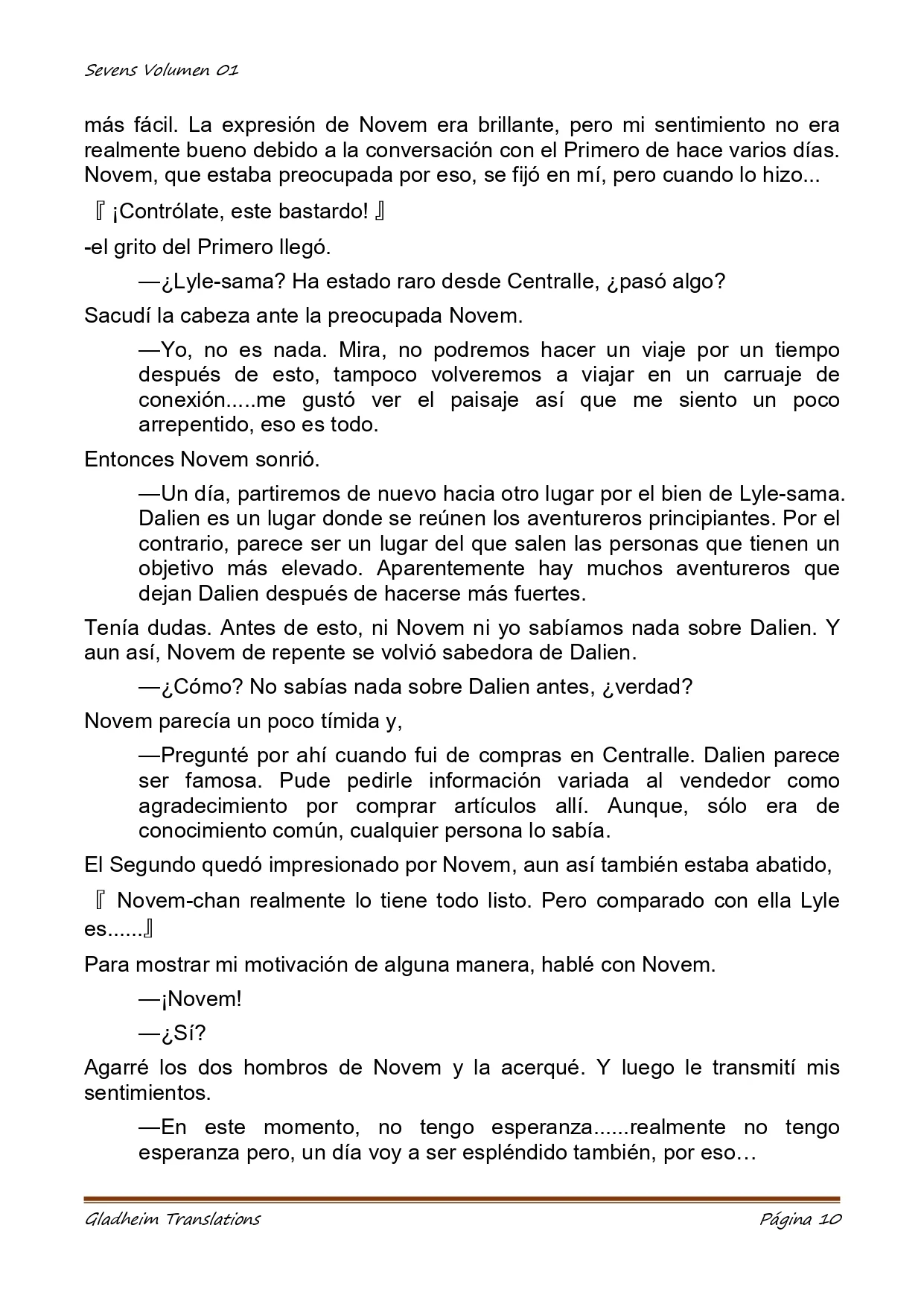 Página 10 del Manga