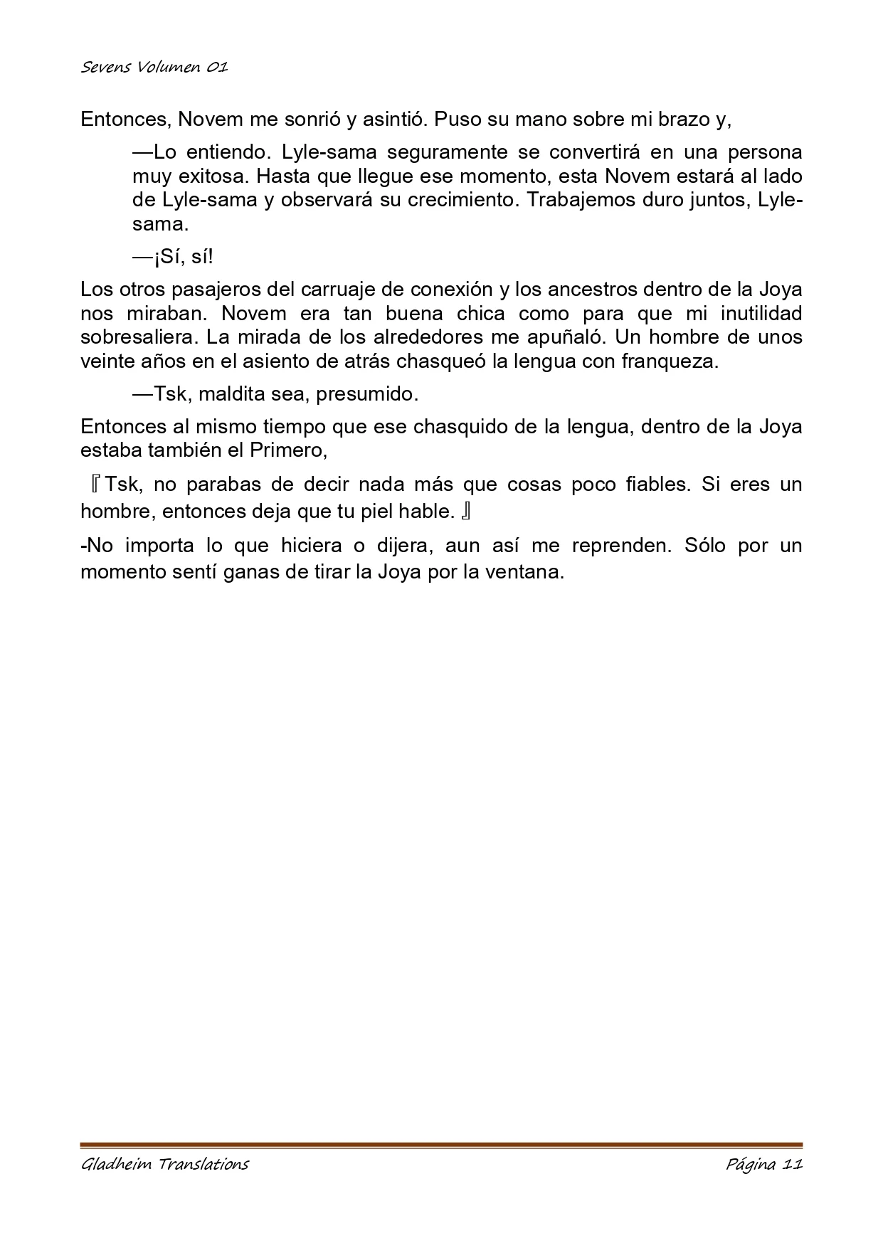 Página 11 del Manga