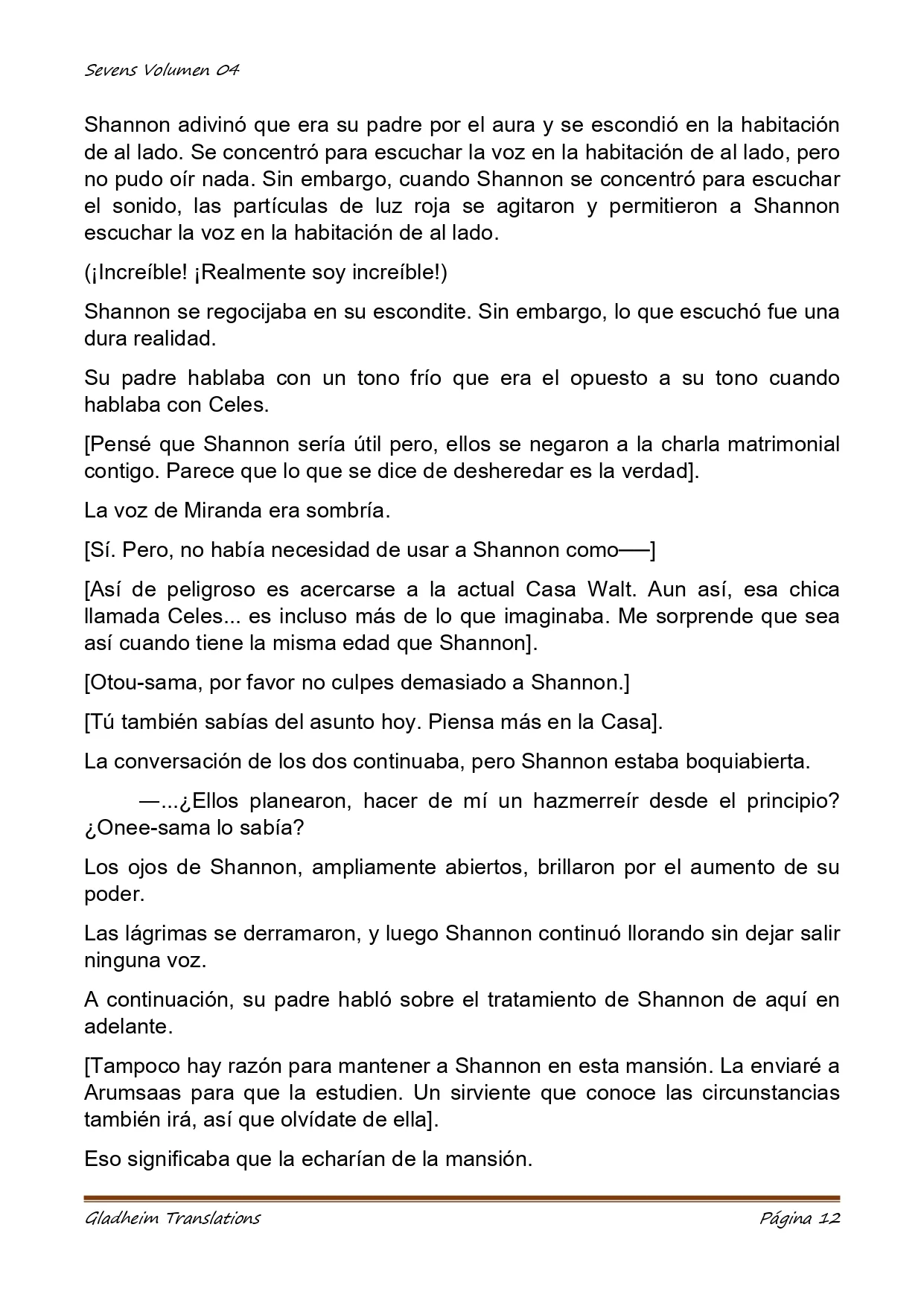 Página 12 del Manga