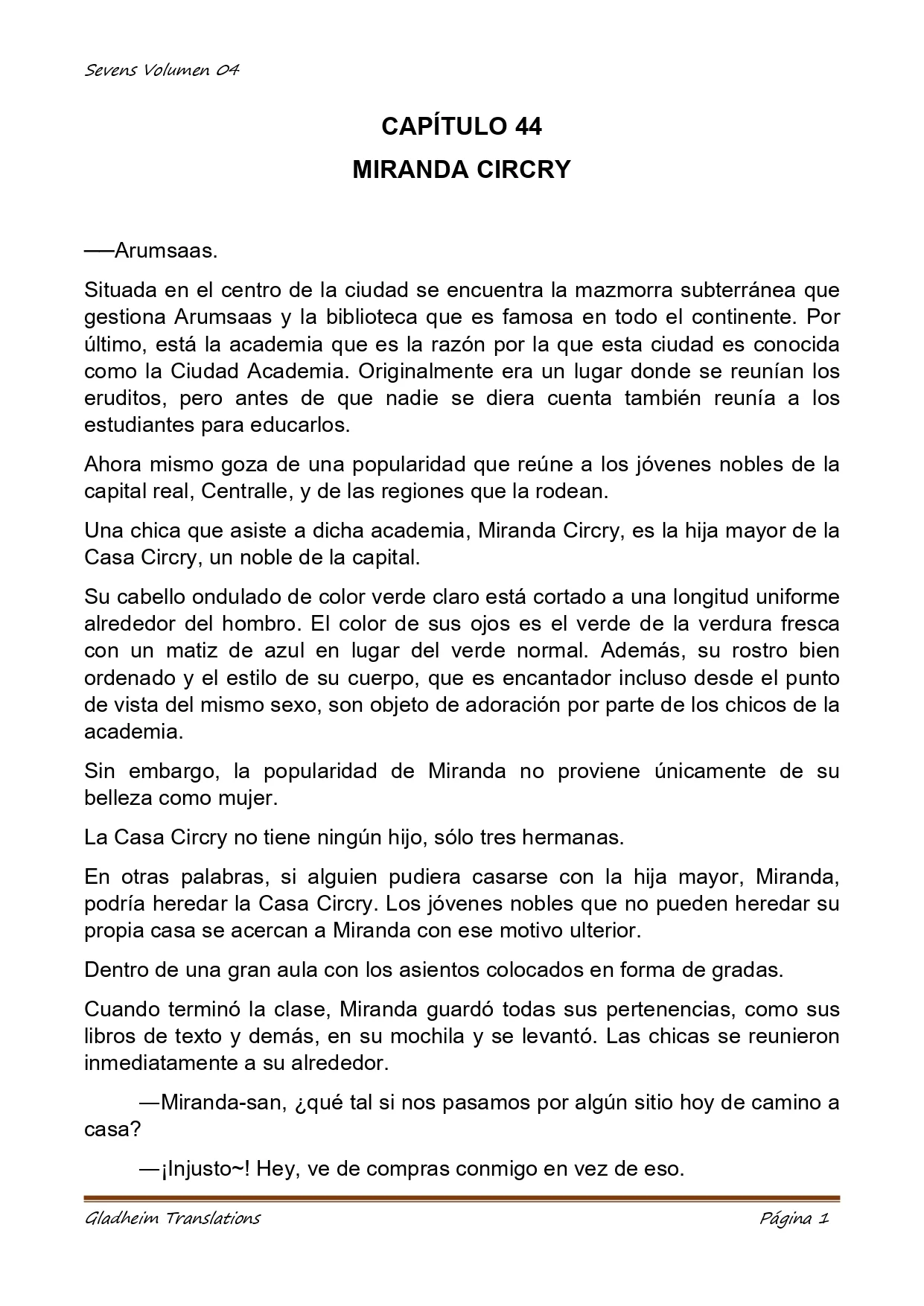 Página 20 del Manga