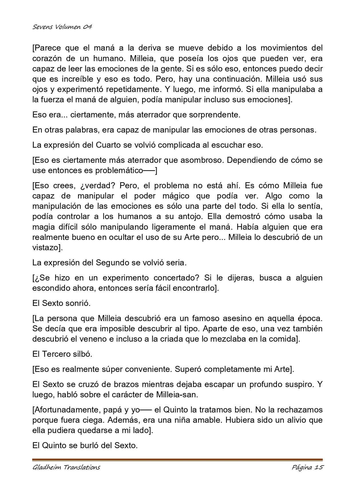 Página 15 del Manga