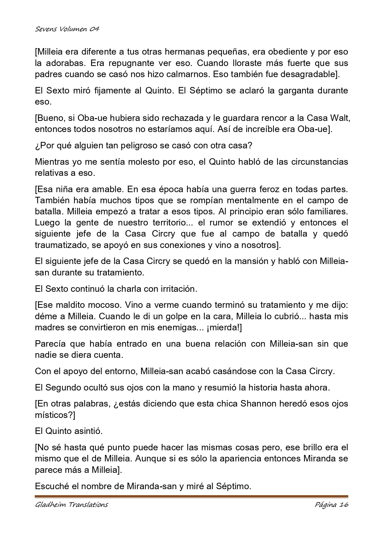 Página 16 del Manga