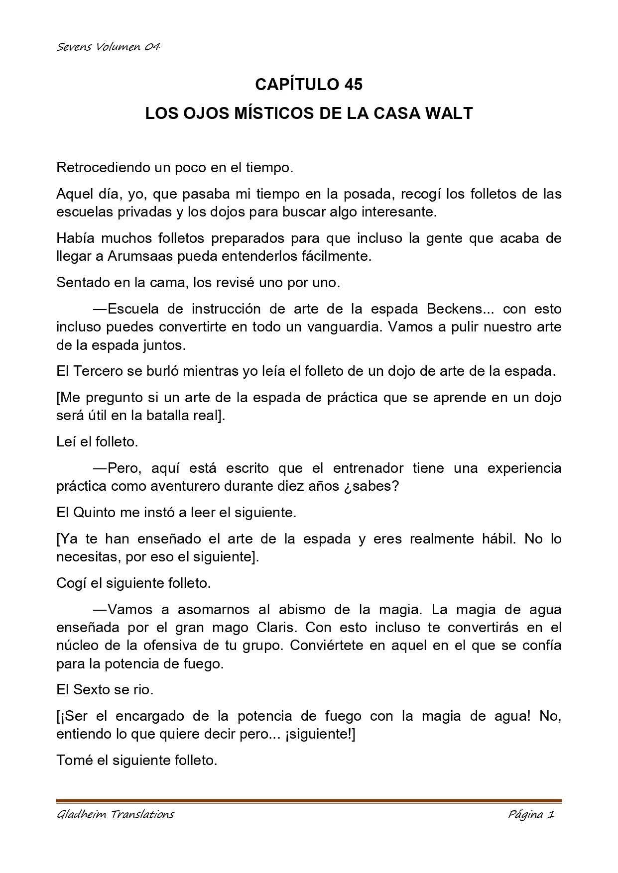 Página 20 del Manga