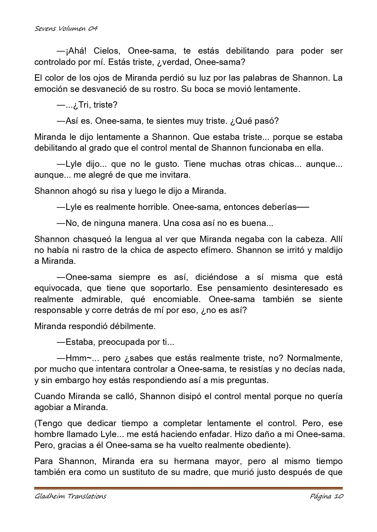 Página 10 del Manga