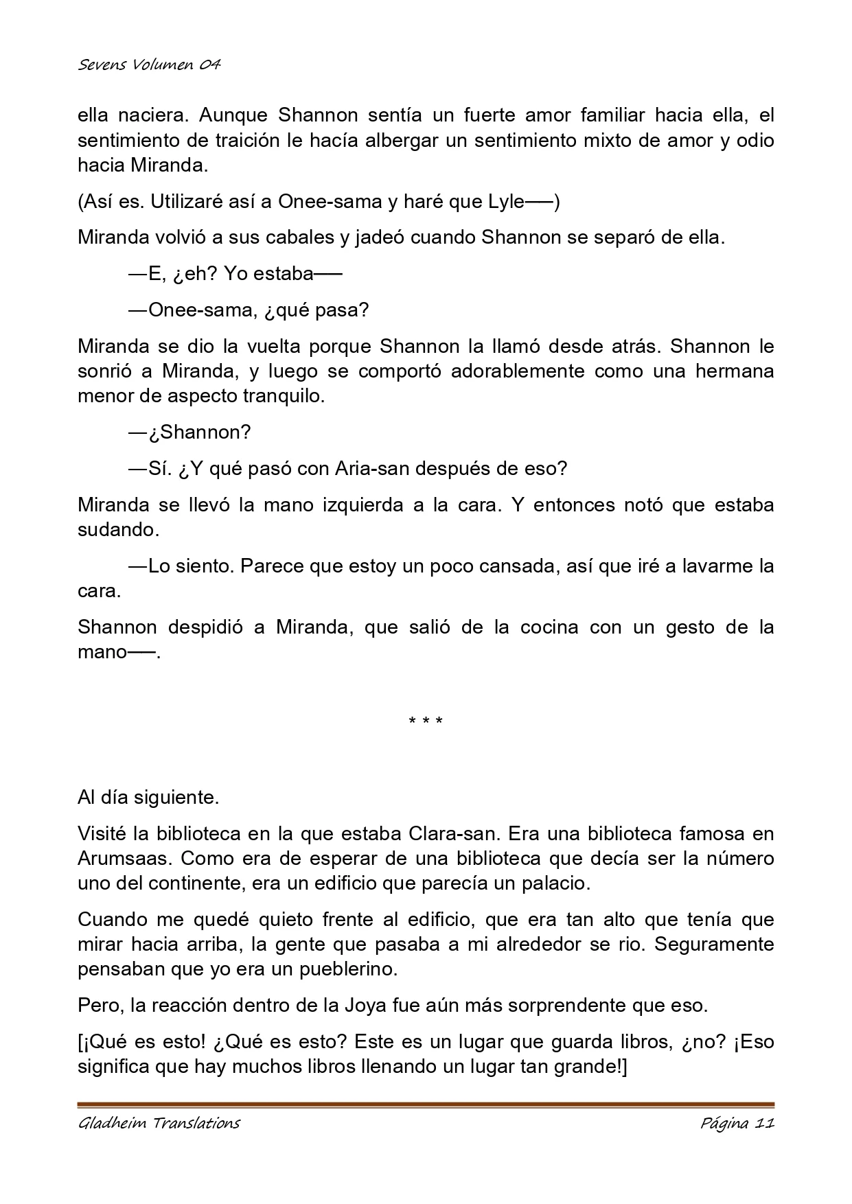 Página 11 del Manga