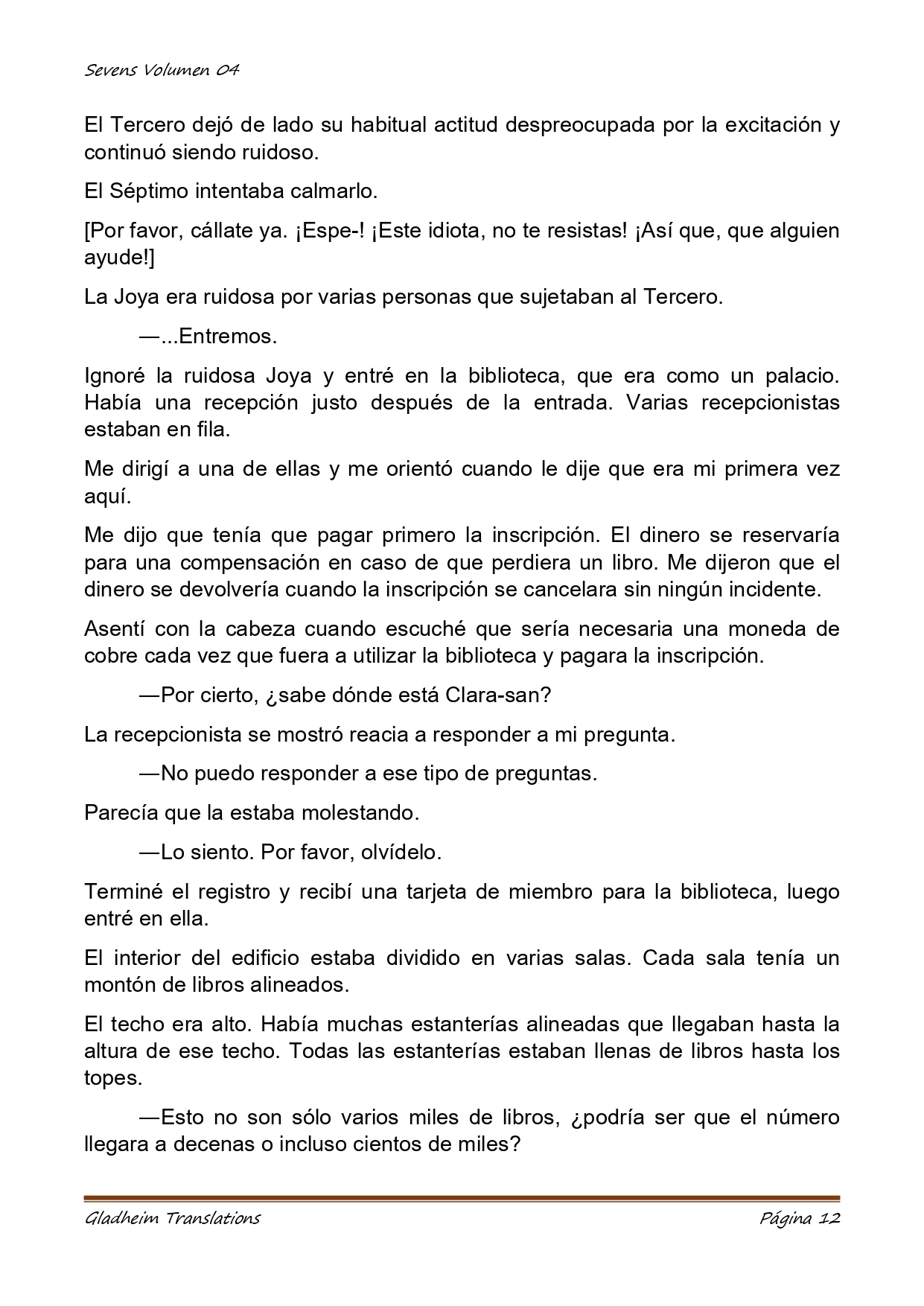 Página 12 del Manga