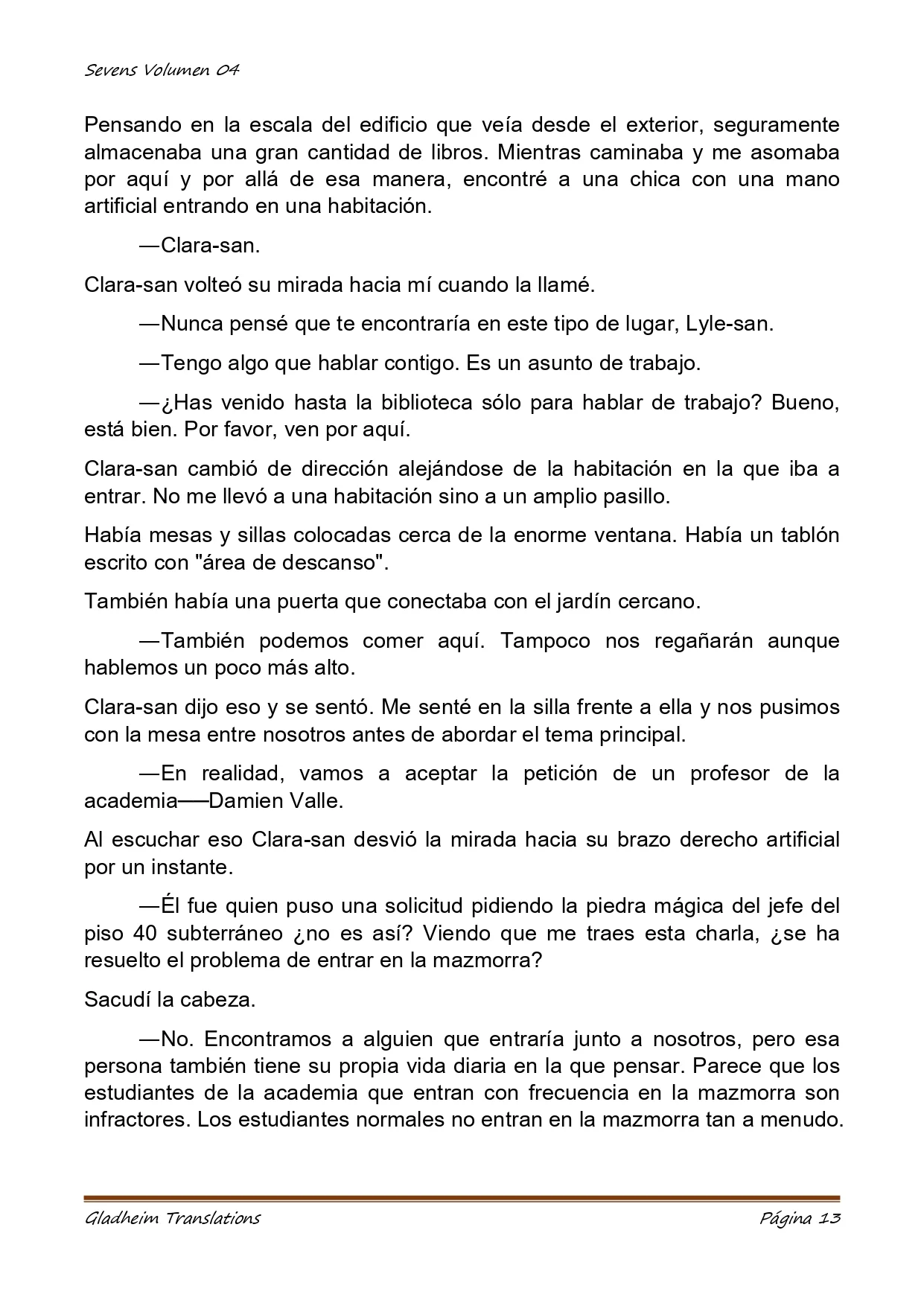 Página 13 del Manga