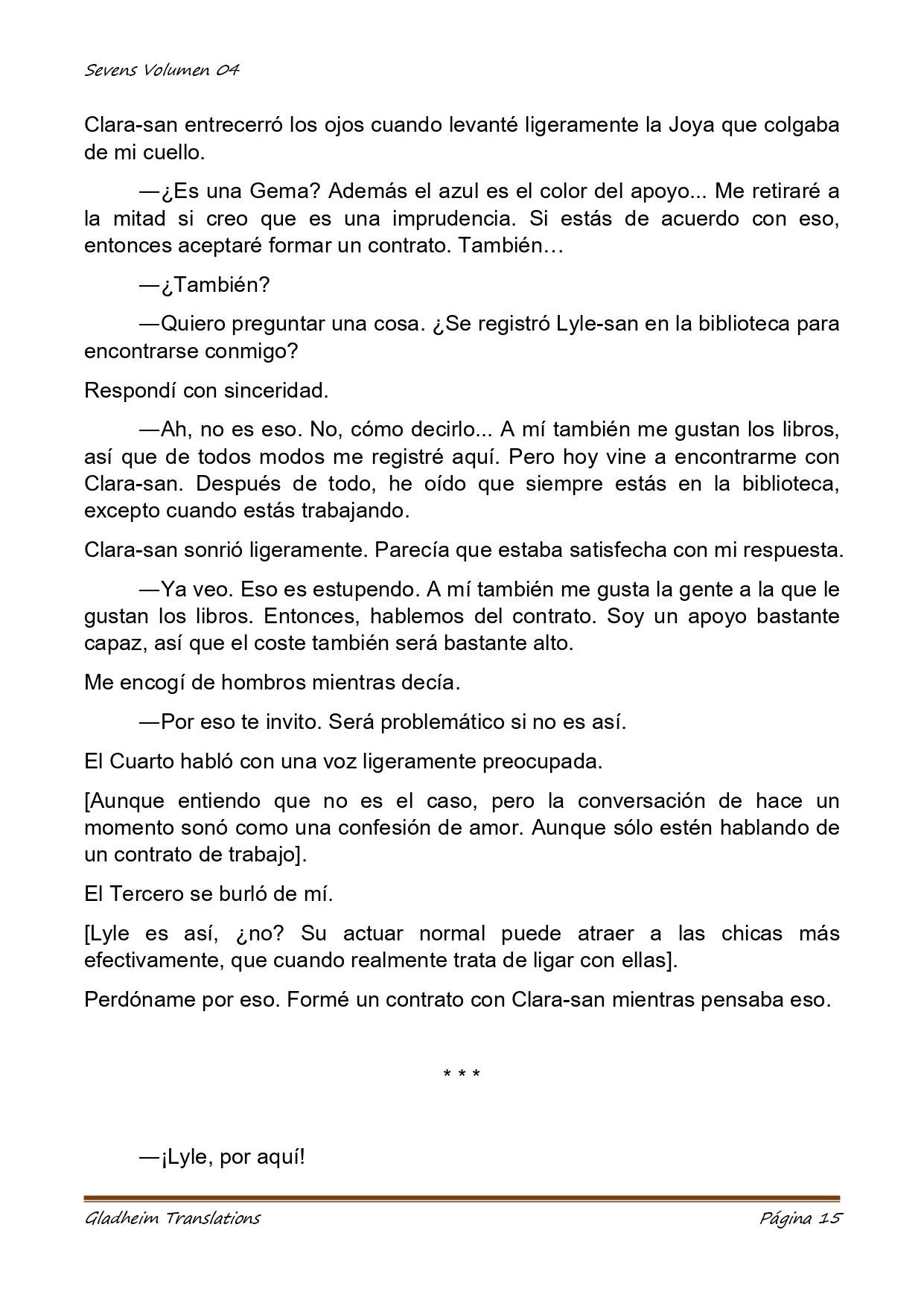 Página 15 del Manga