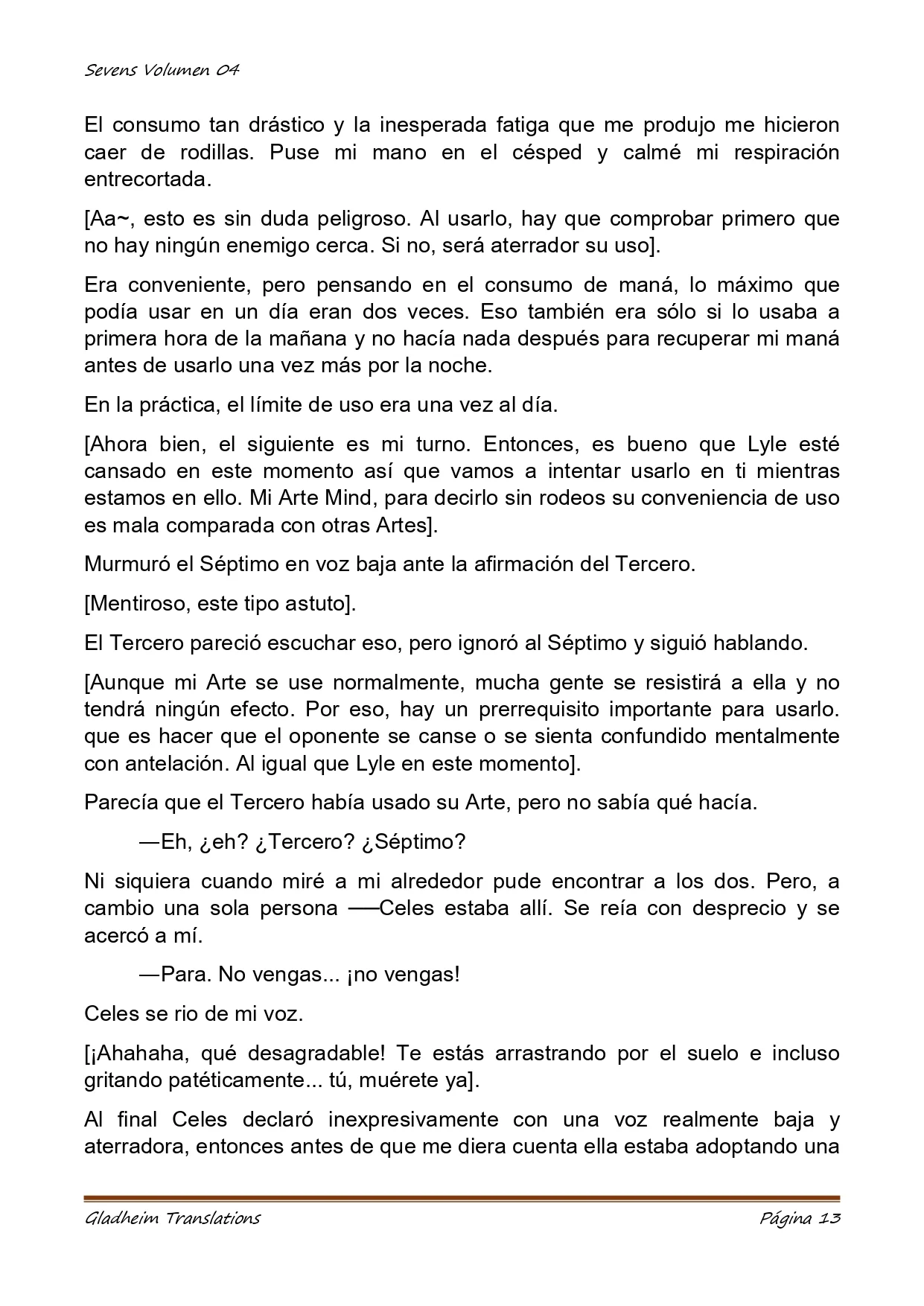 Página 13 del Manga