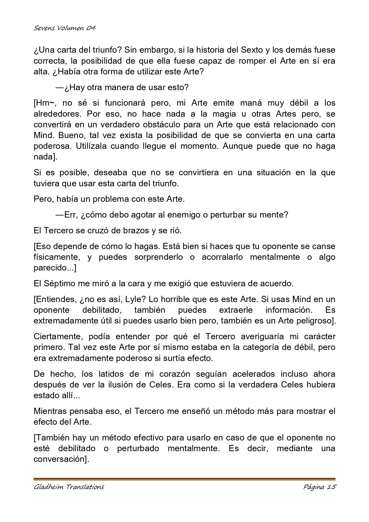 Página 15 del Manga