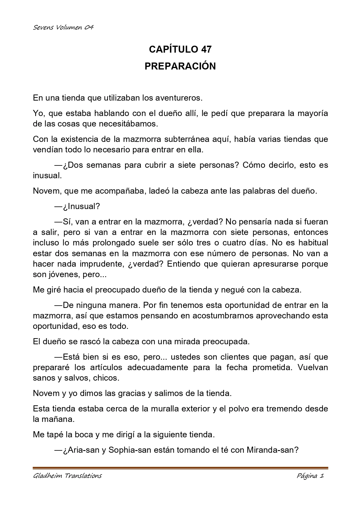 Página 18 del Manga