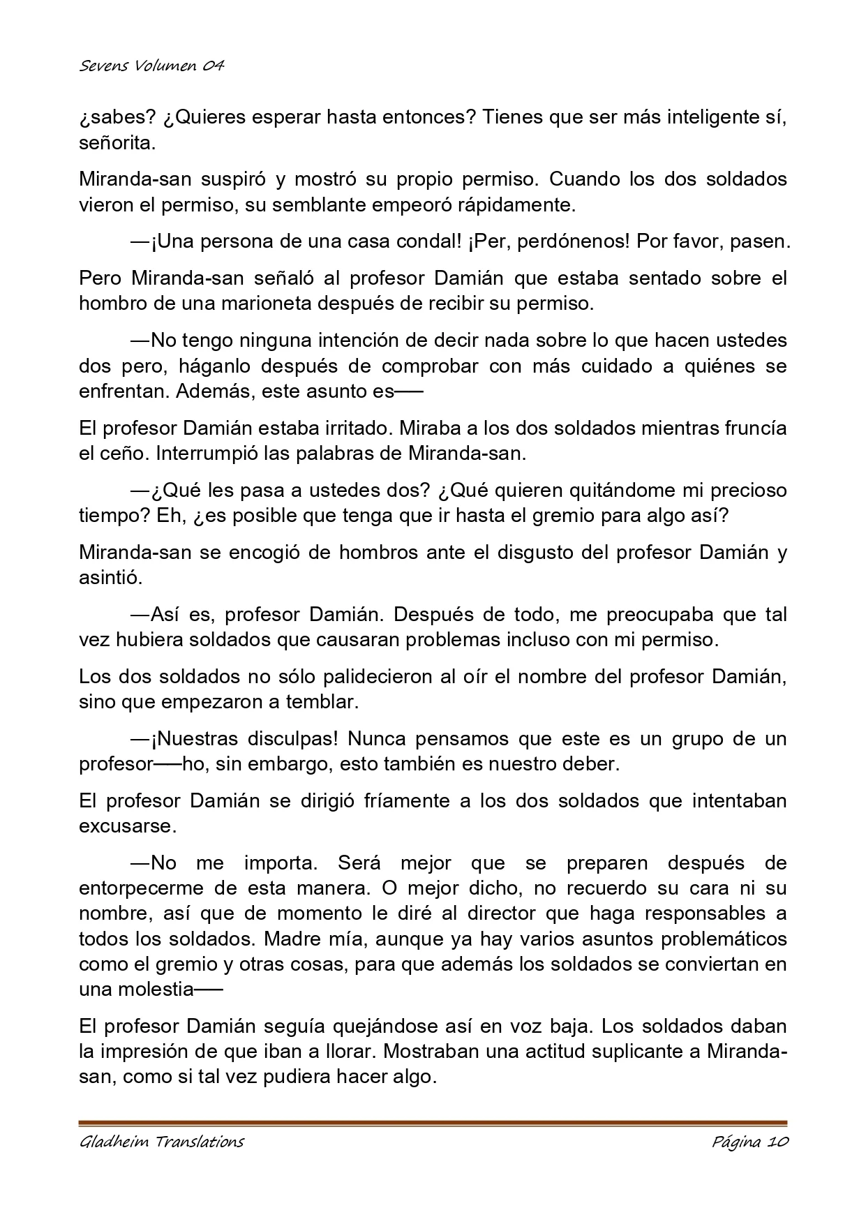 Página 10 del Manga