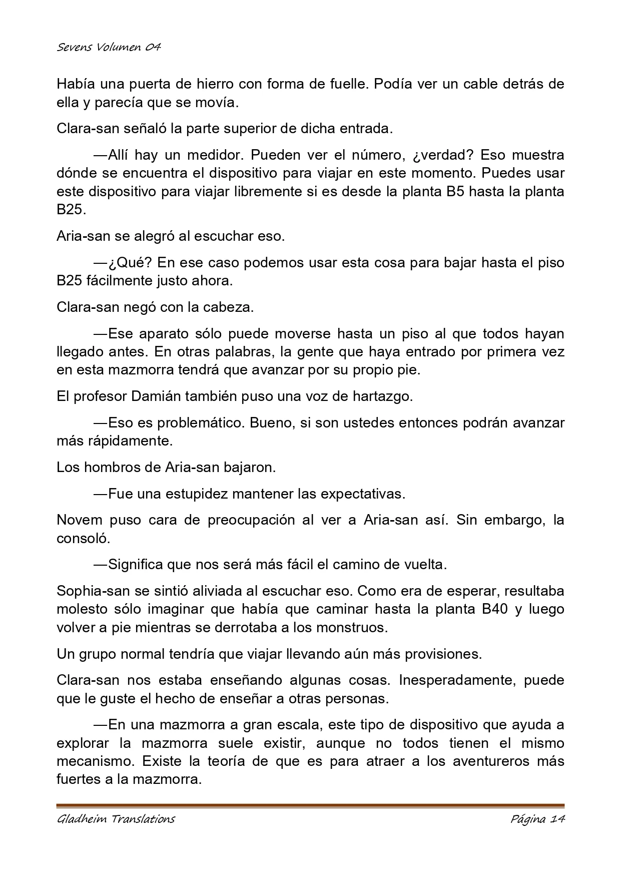 Página 14 del Manga