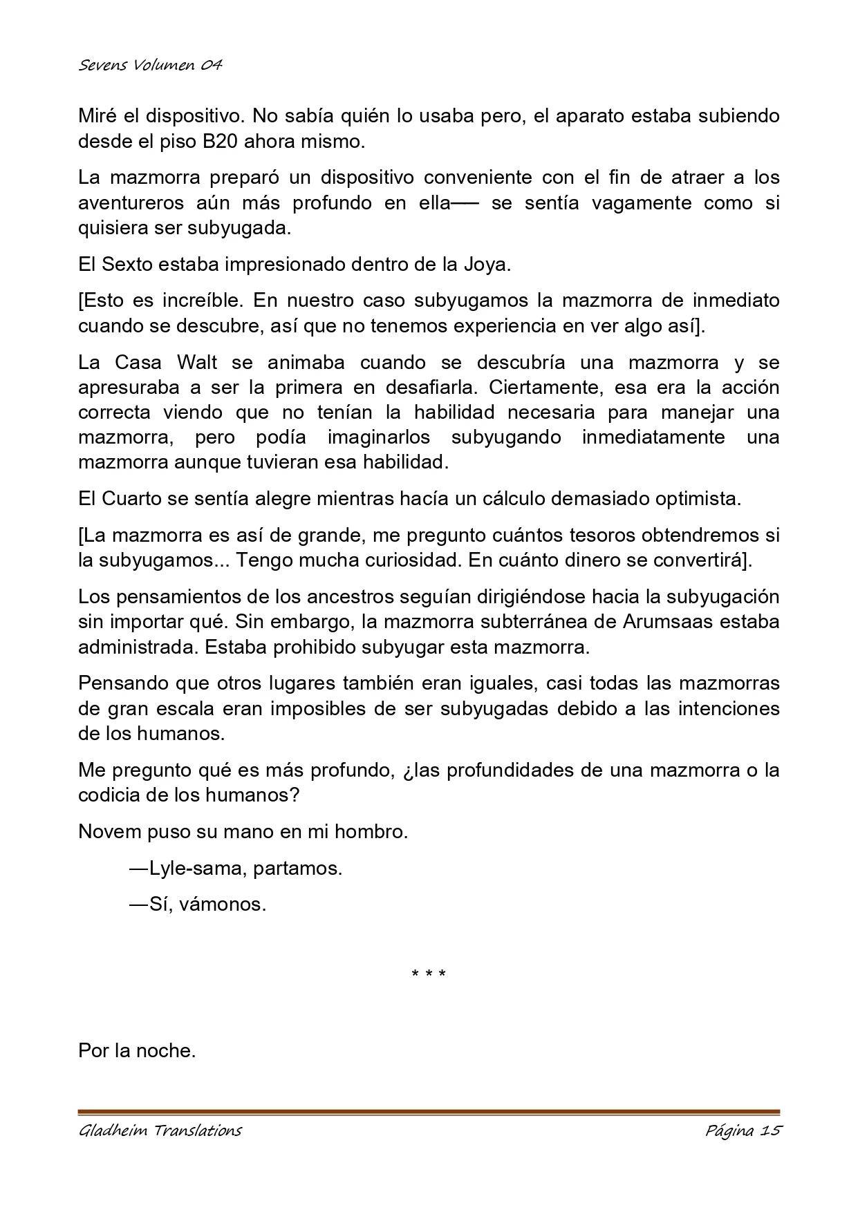 Página 15 del Manga