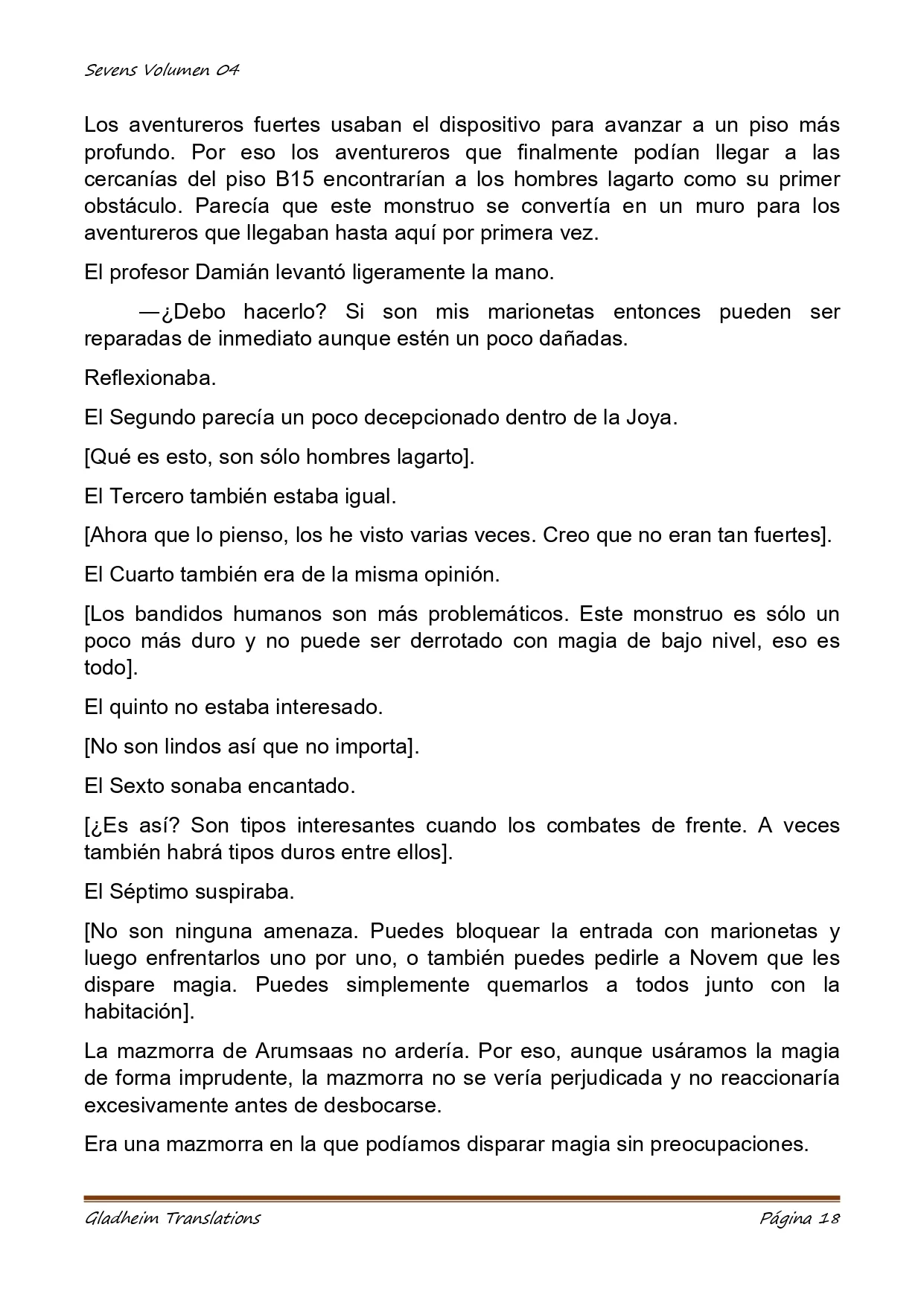 Página 18 del Manga