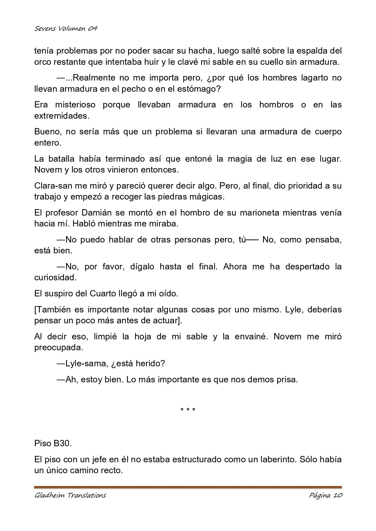 Página 10 del Manga