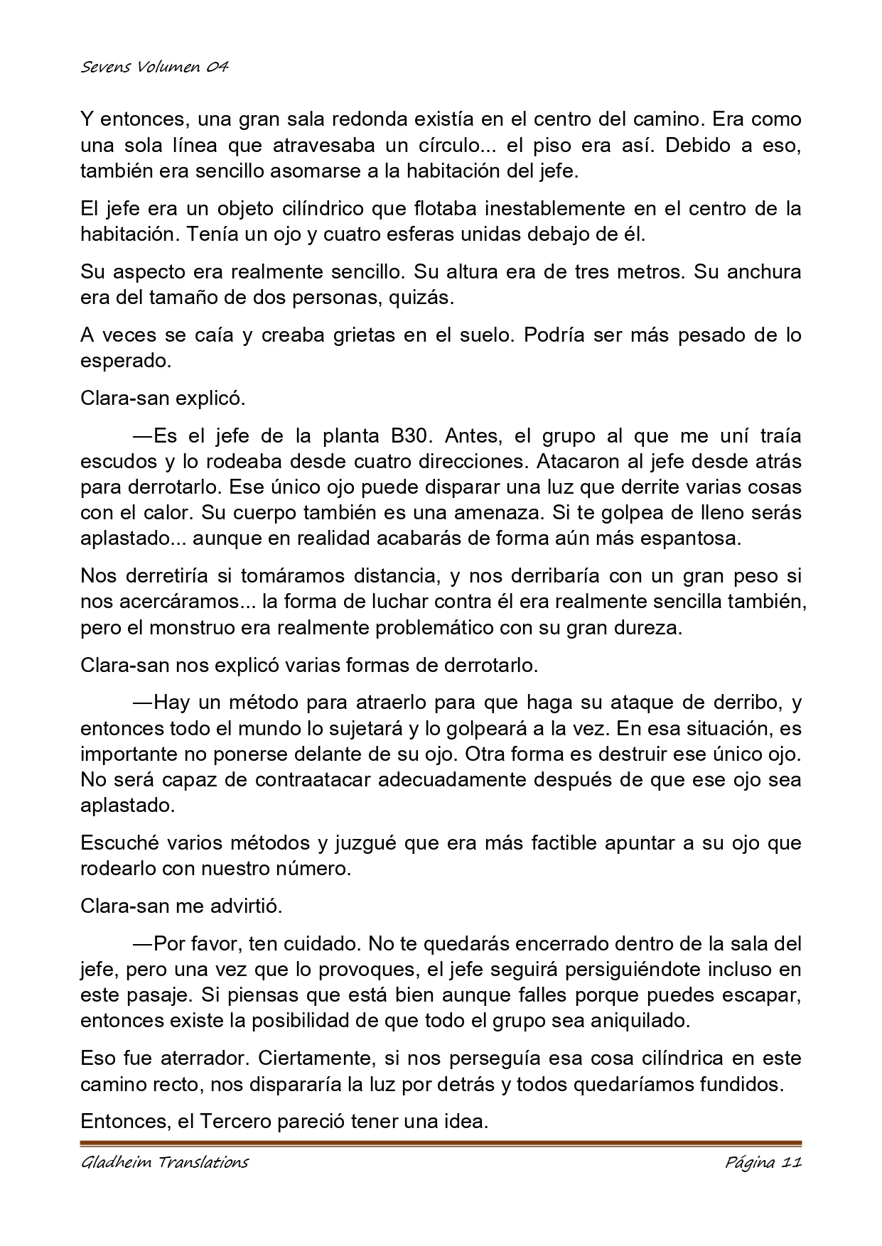 Página 11 del Manga