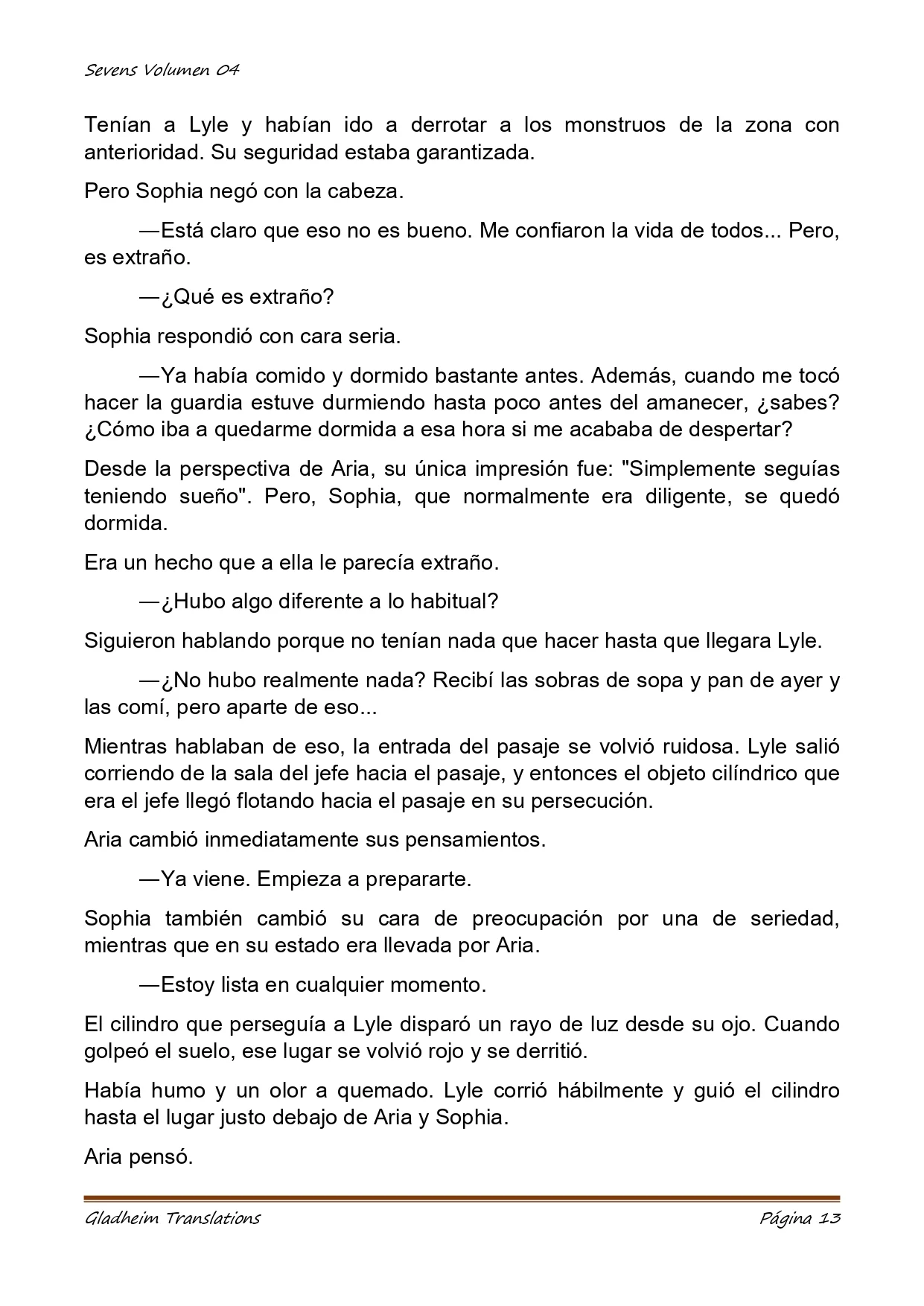 Página 13 del Manga