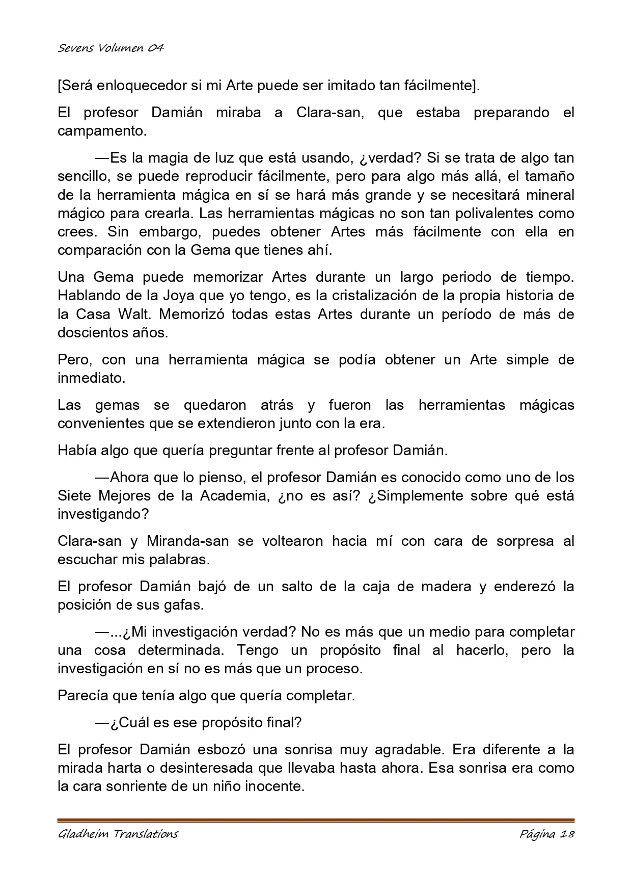 Página 18 del Manga