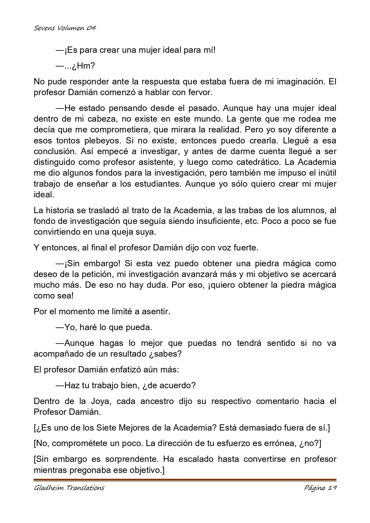 Página 19 del Manga