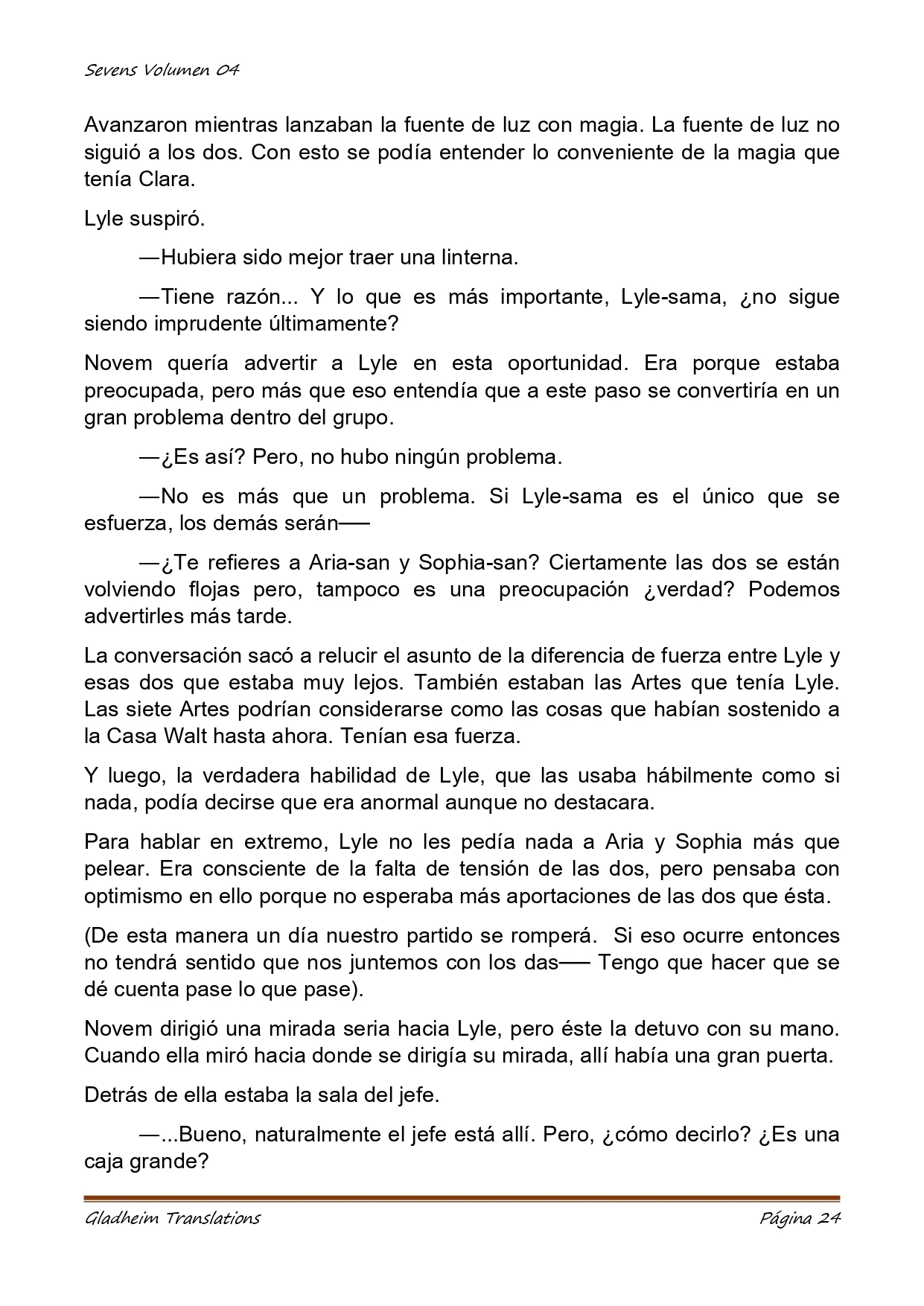 Página 24 del Manga