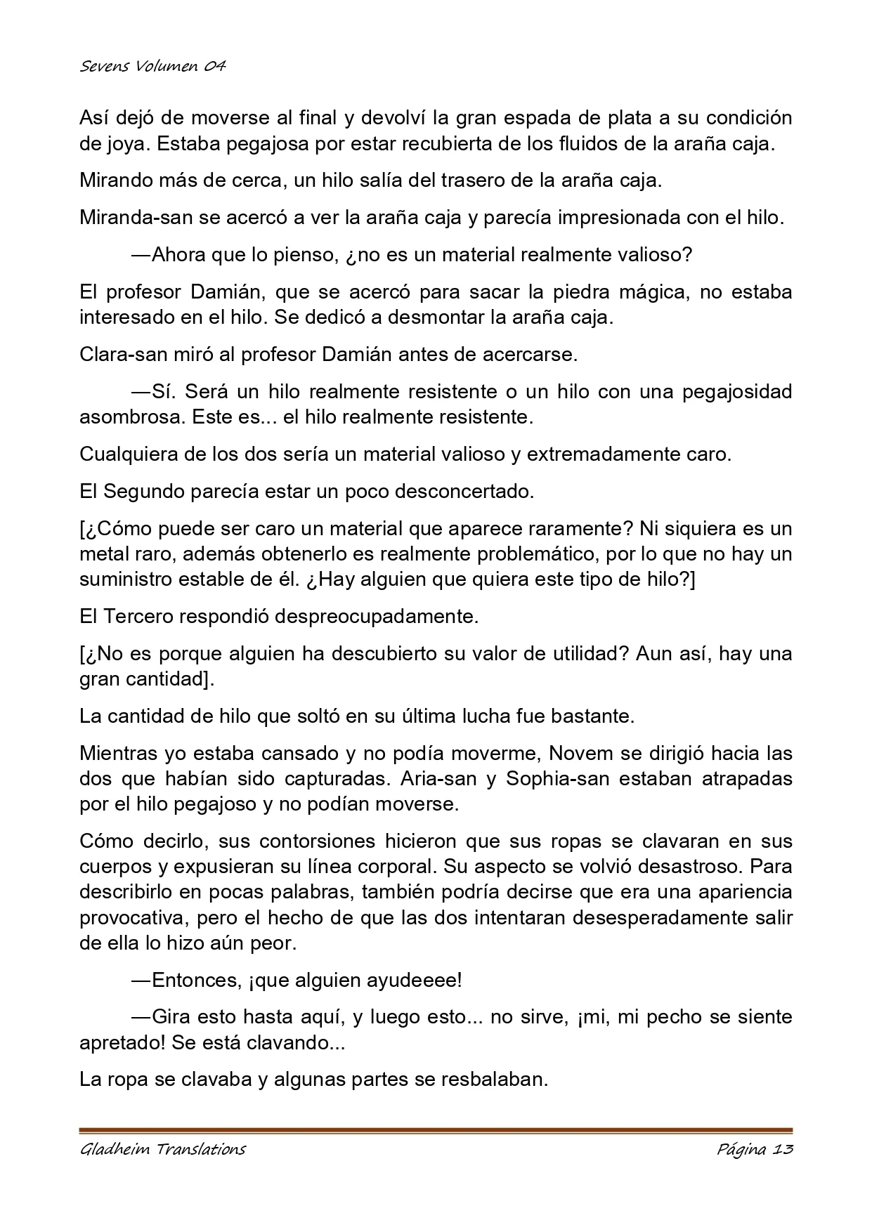 Página 13 del Manga