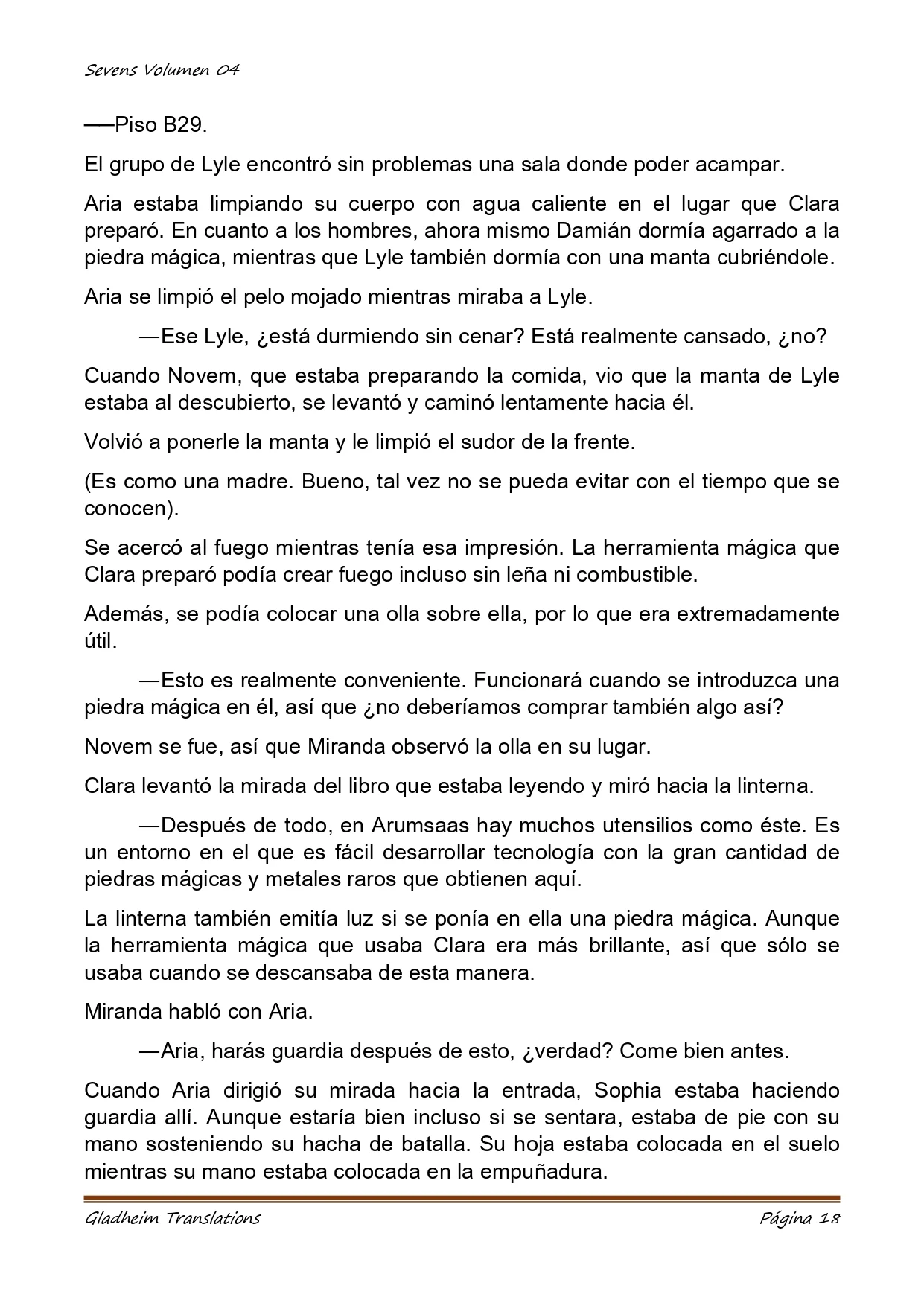 Página 18 del Manga