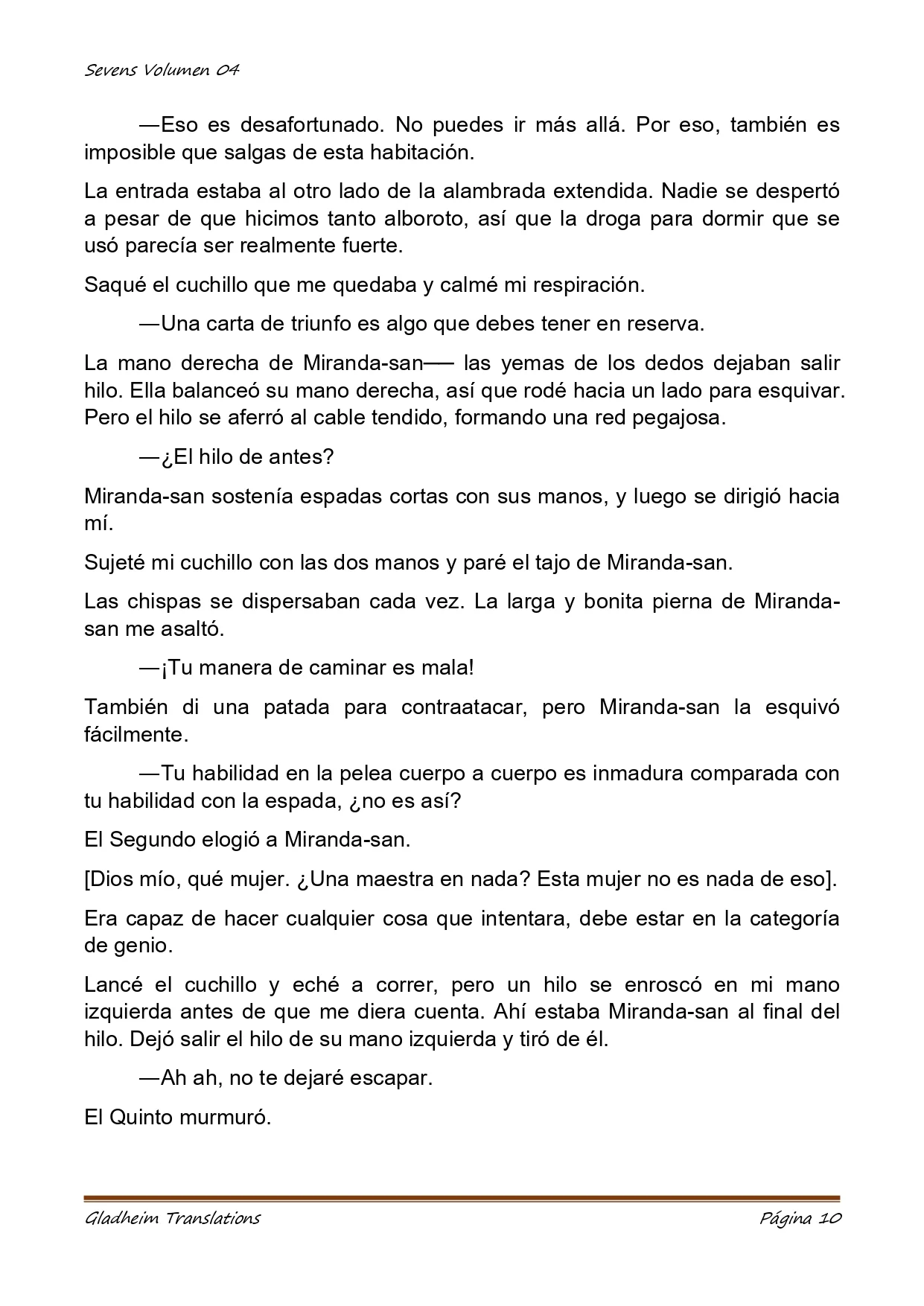 Página 10 del Manga