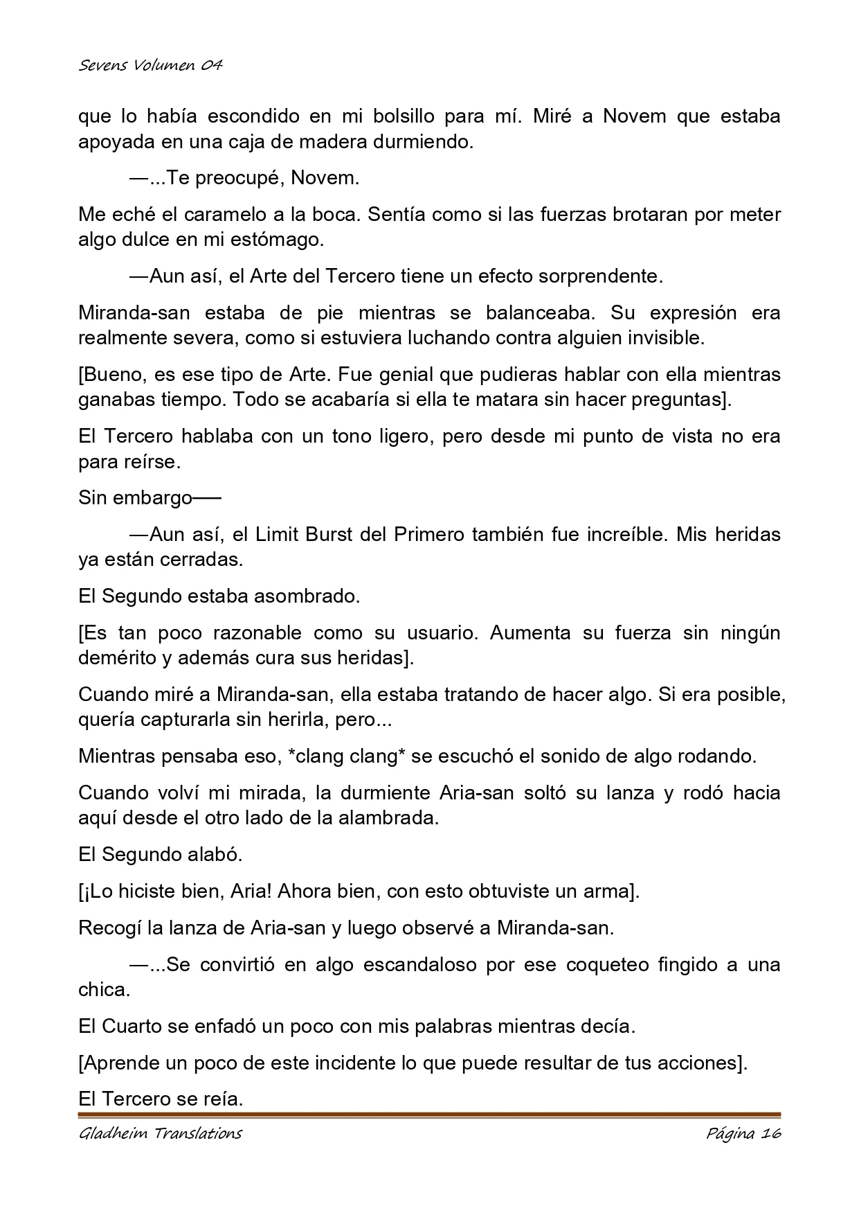 Página 16 del Manga