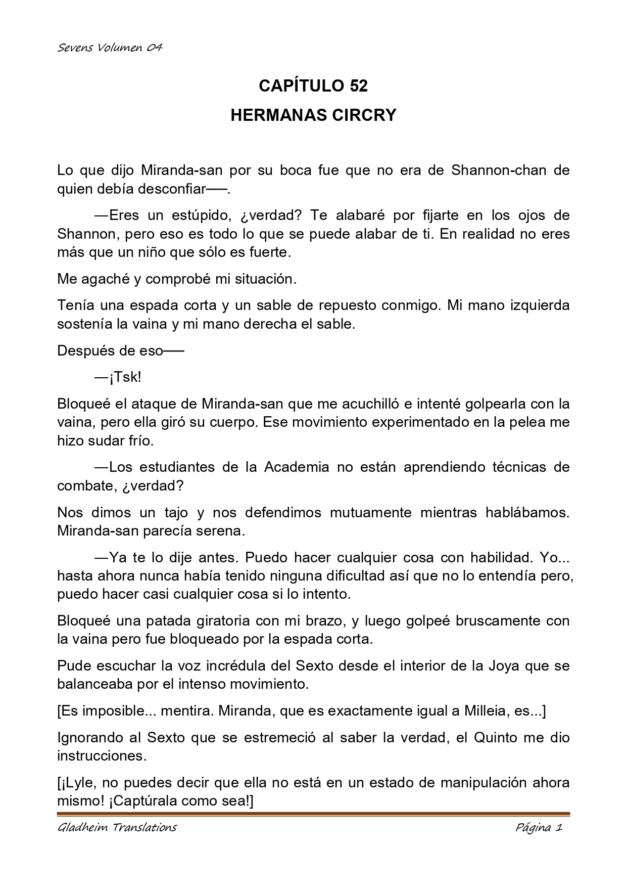 Página 29 del Manga