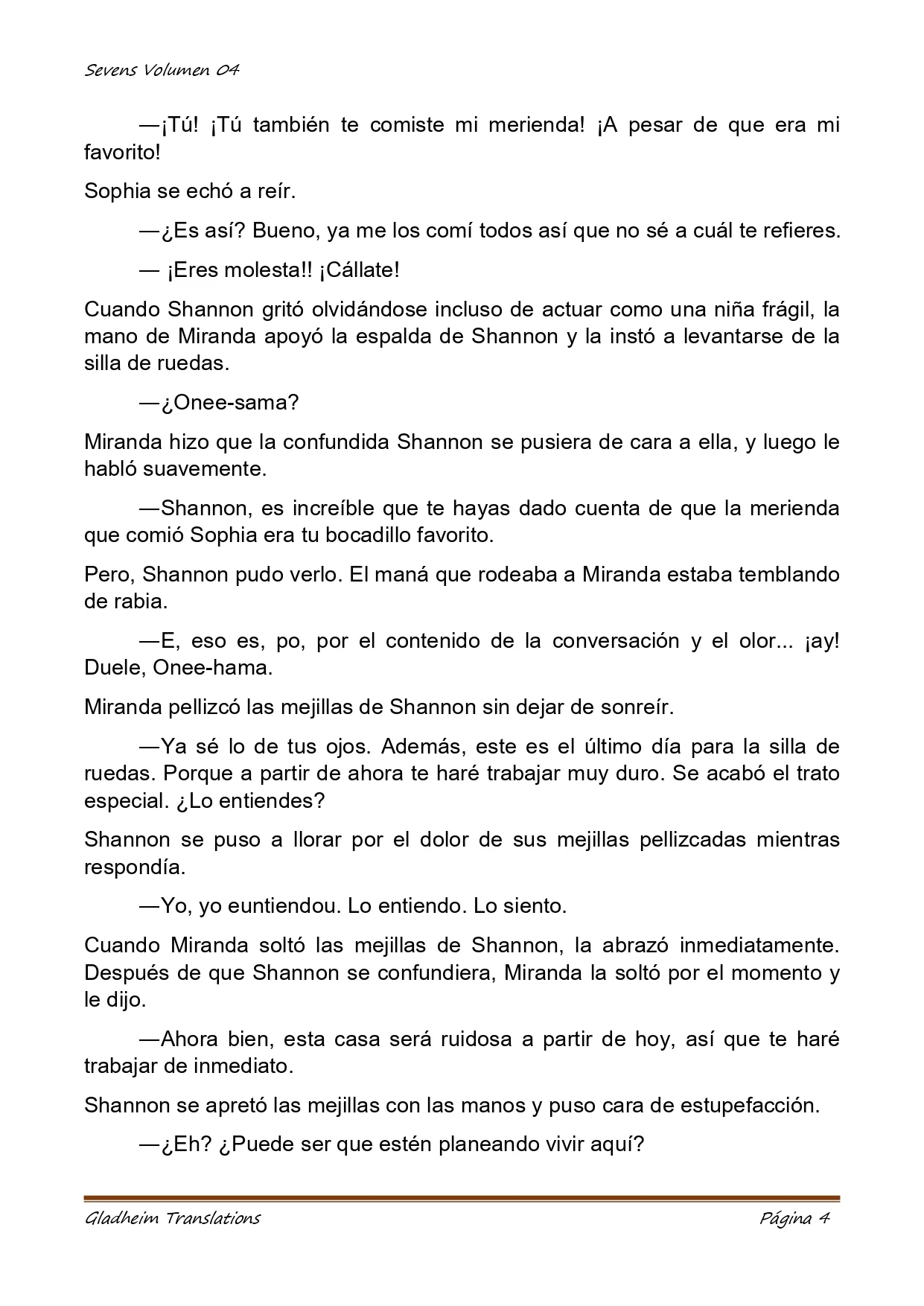 Página 4 del Manga