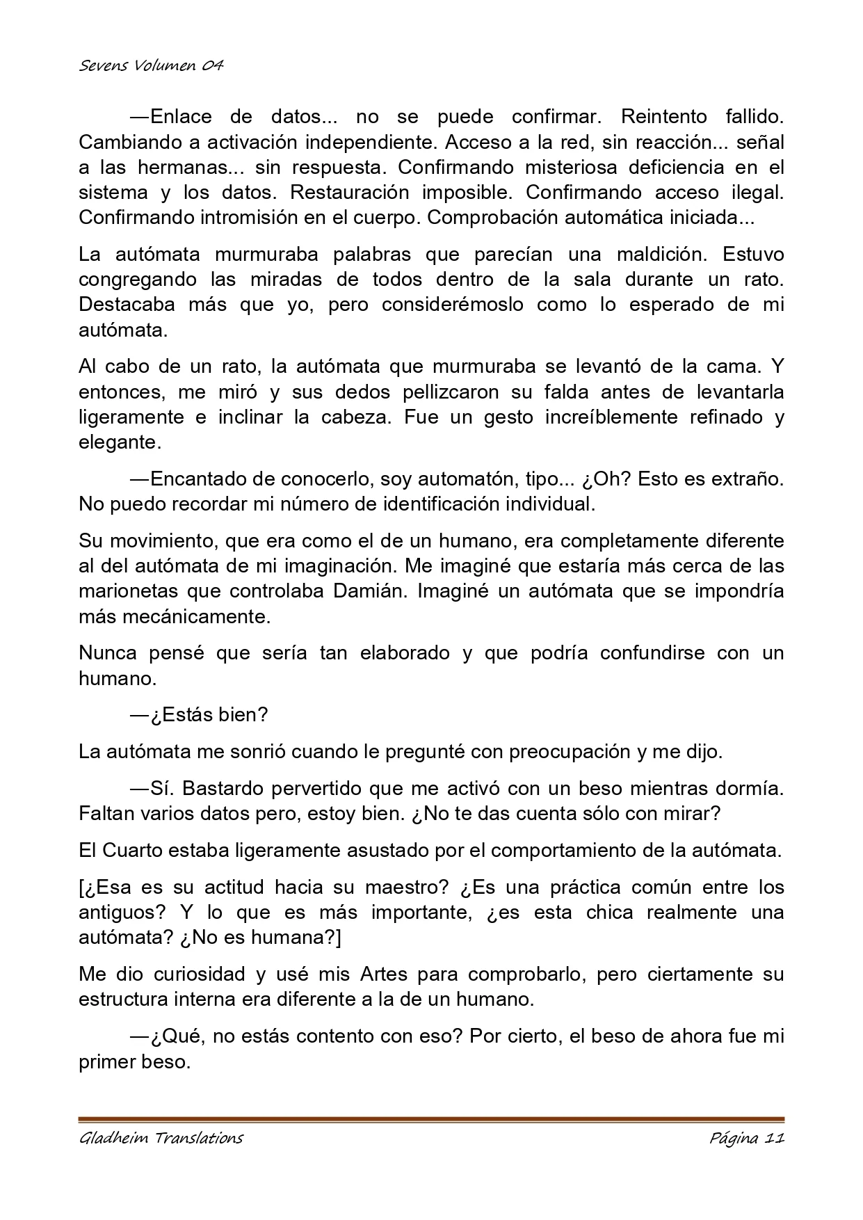 Página 11 del Manga