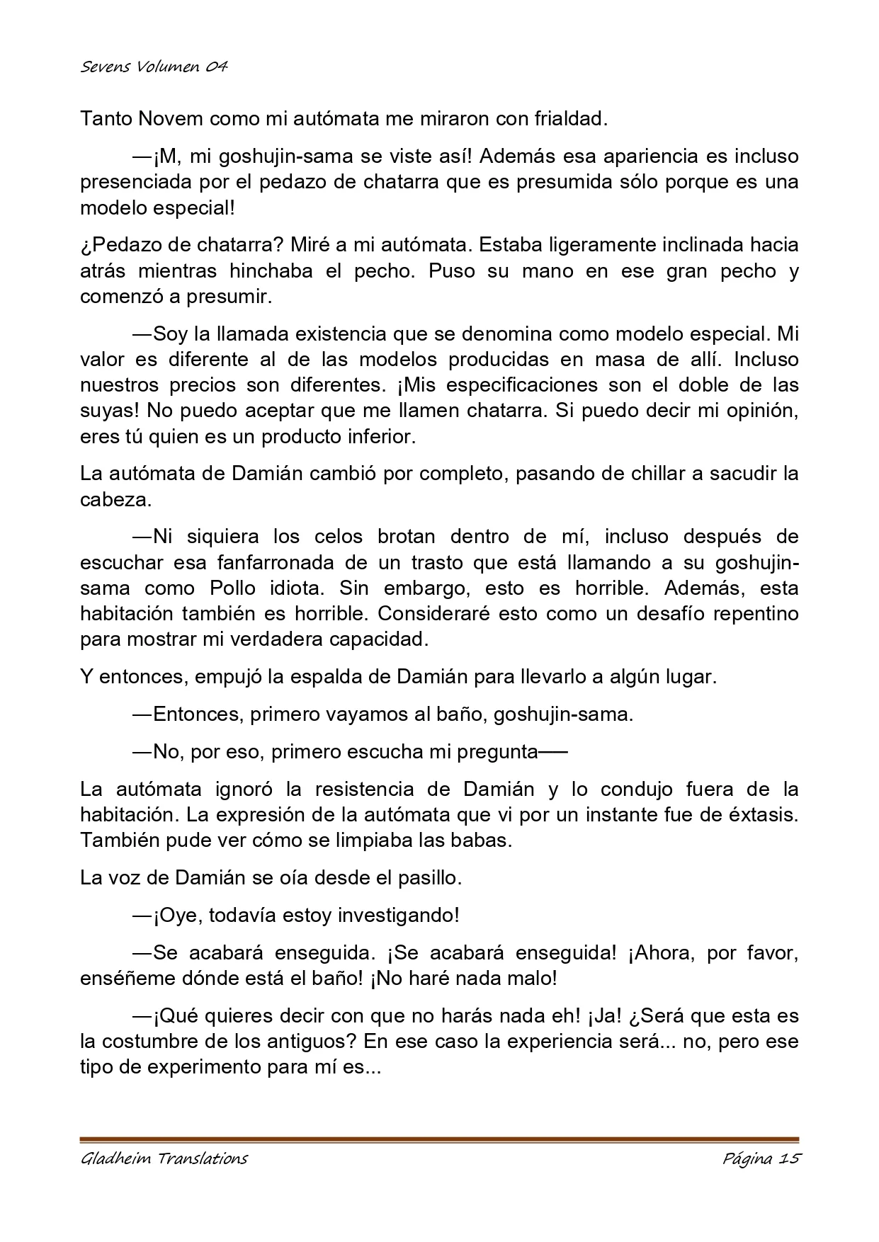 Página 15 del Manga