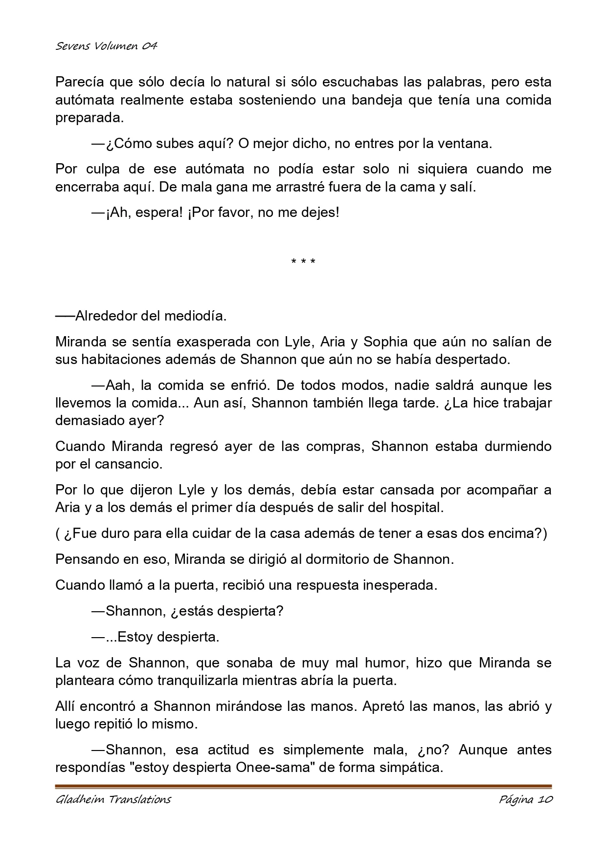 Página 10 del Manga