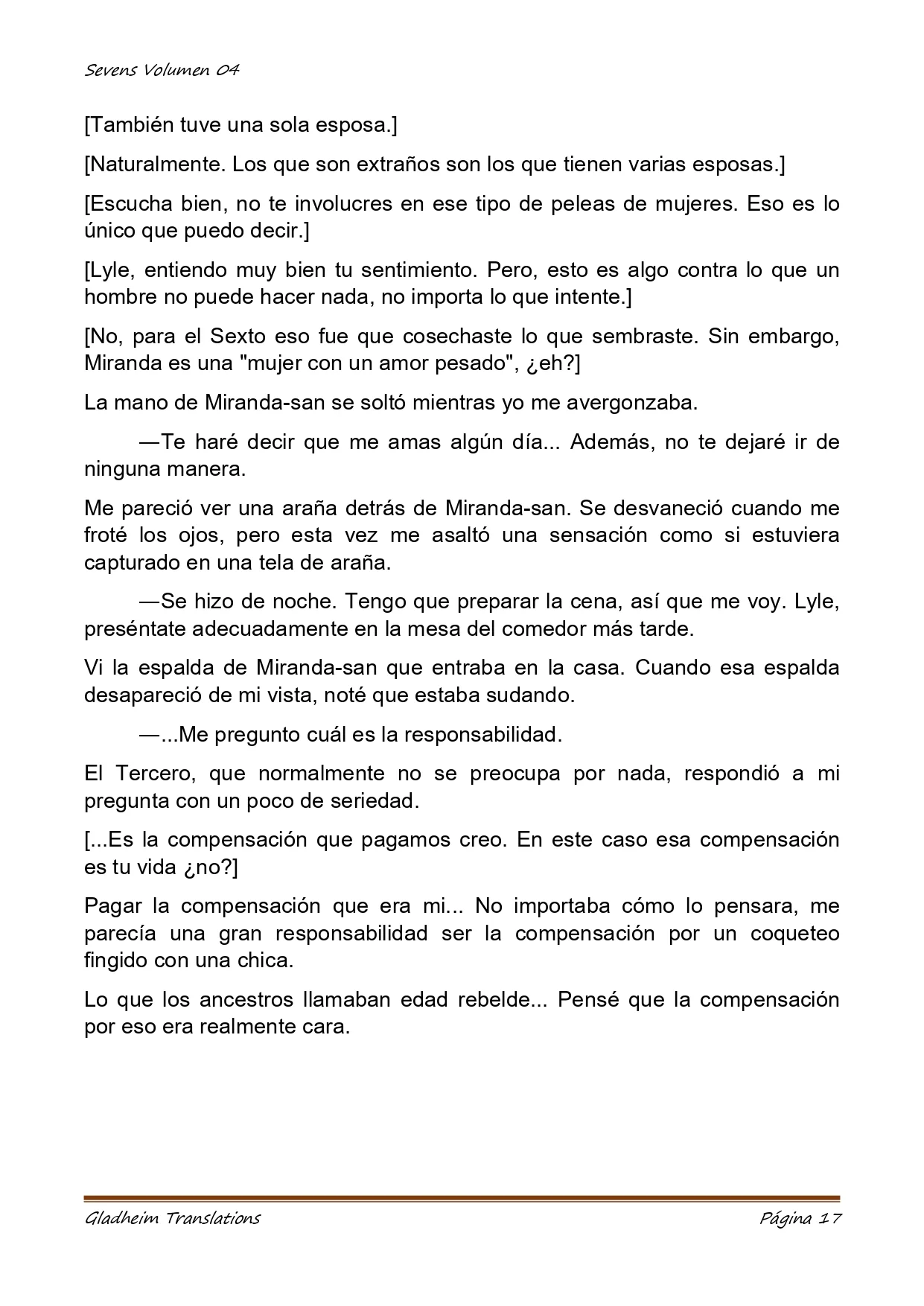 Página 17 del Manga