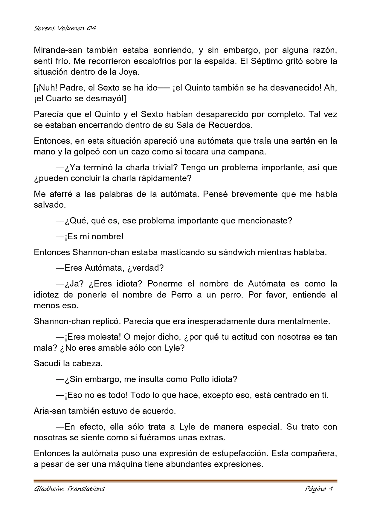 Página 4 del Manga