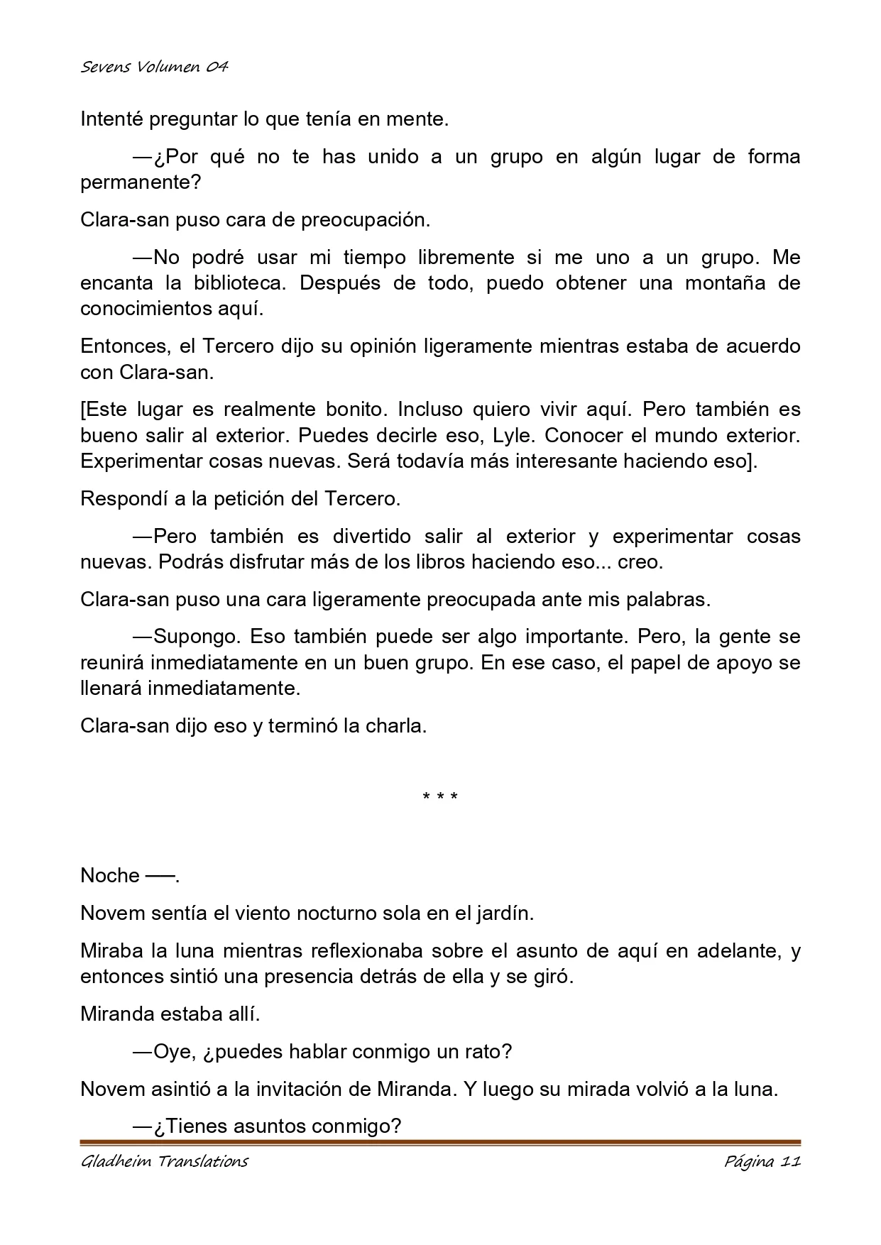 Página 11 del Manga