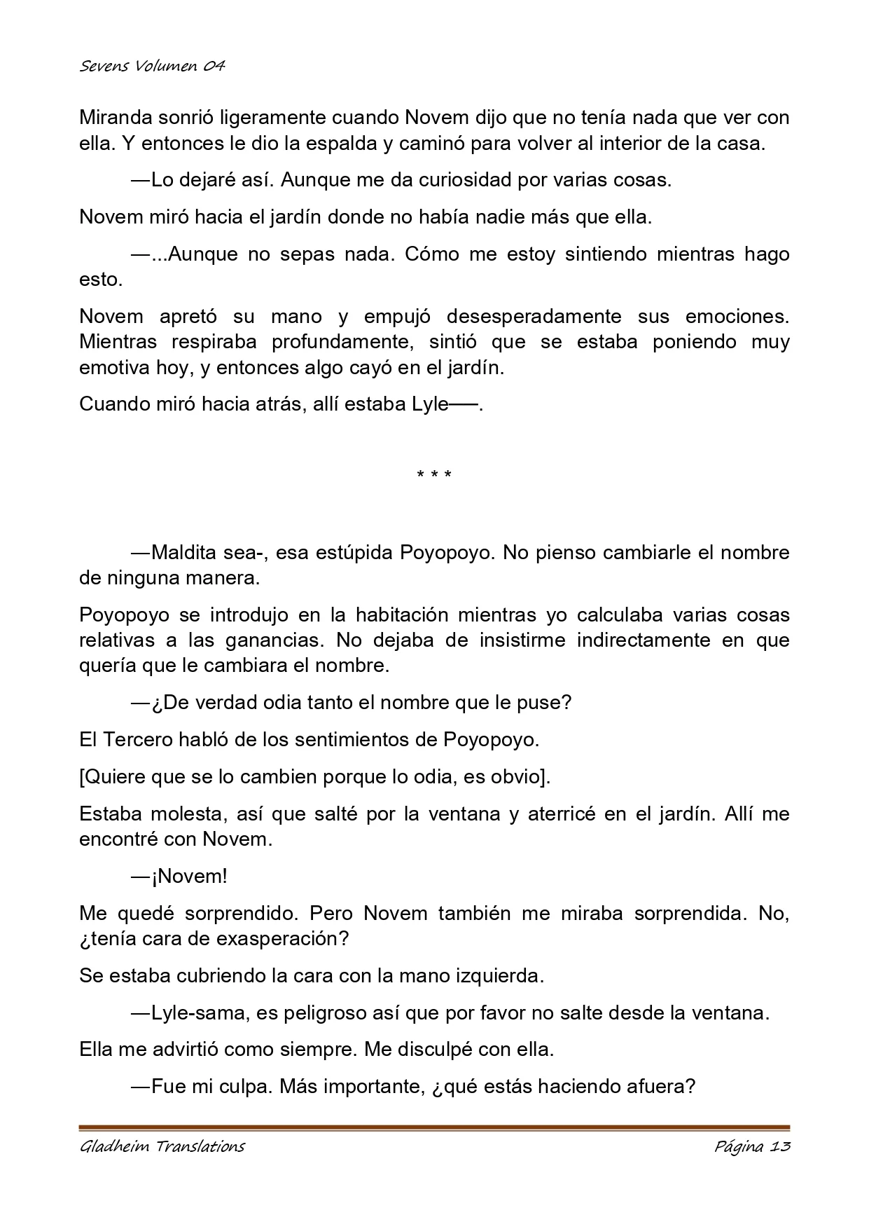 Página 13 del Manga