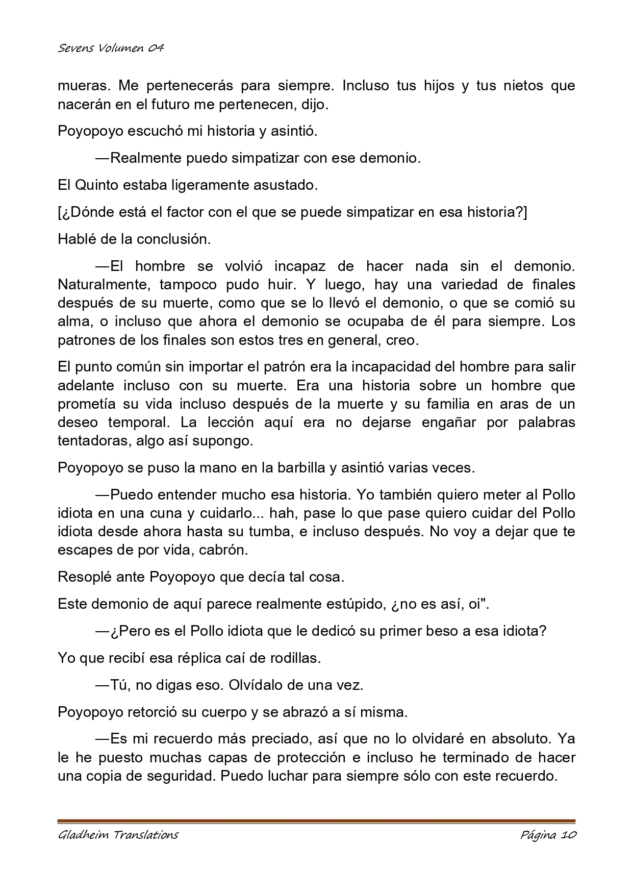 Página 10 del Manga