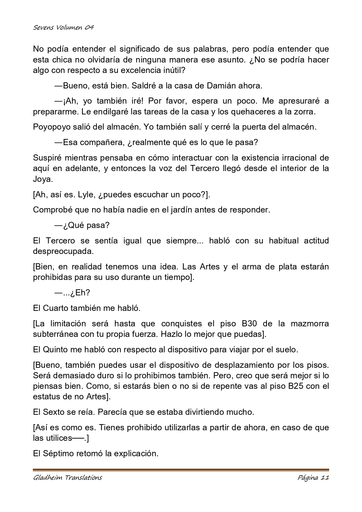 Página 11 del Manga