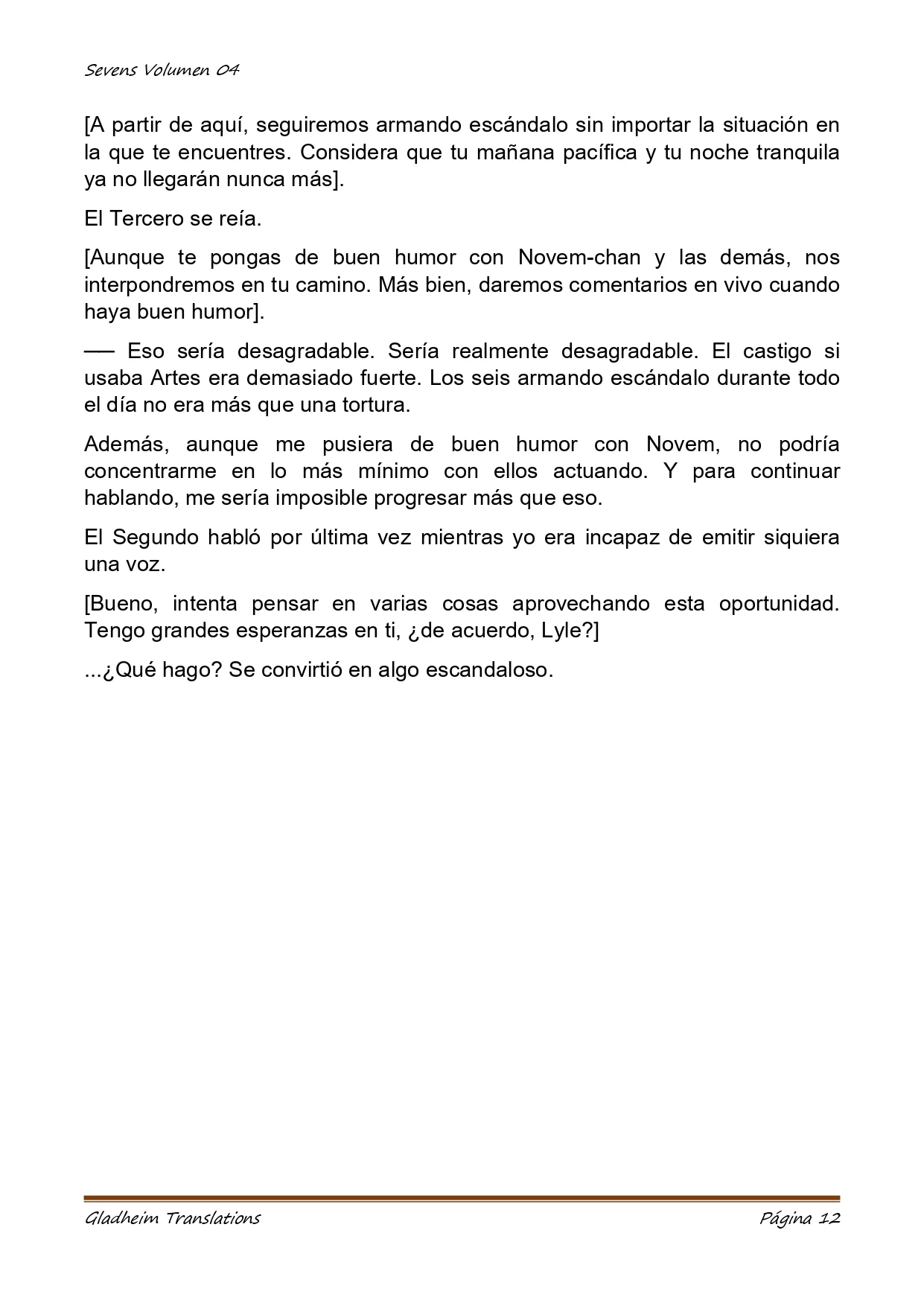 Página 12 del Manga