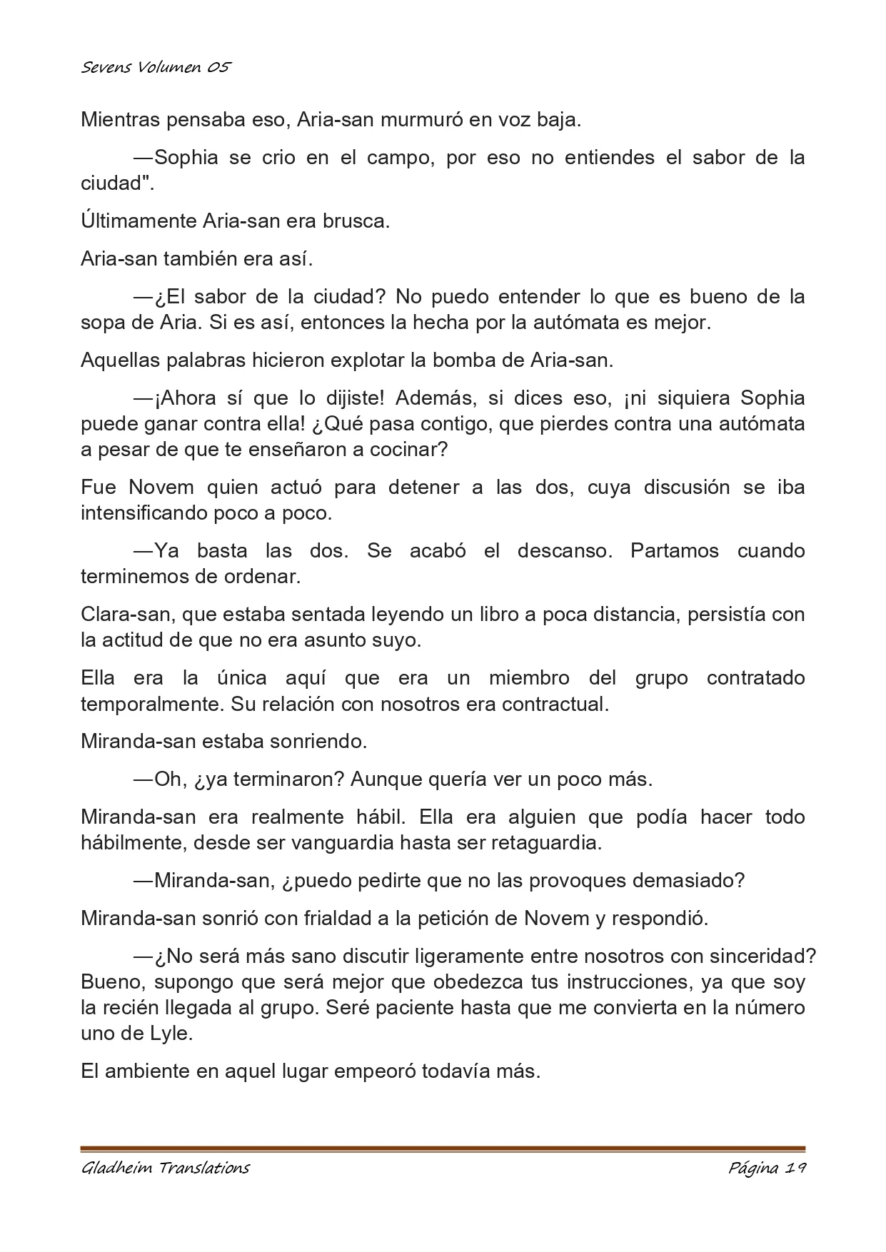 Página 19 del Manga