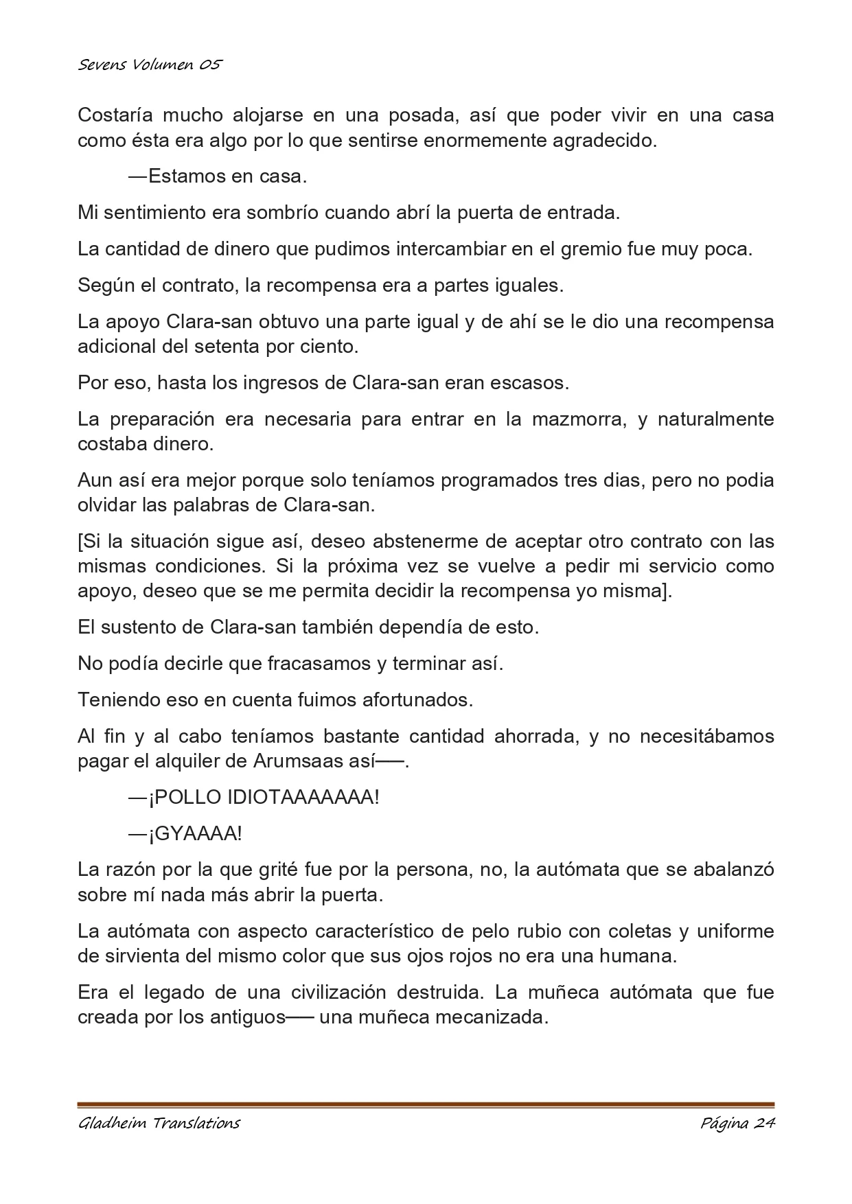 Página 24 del Manga