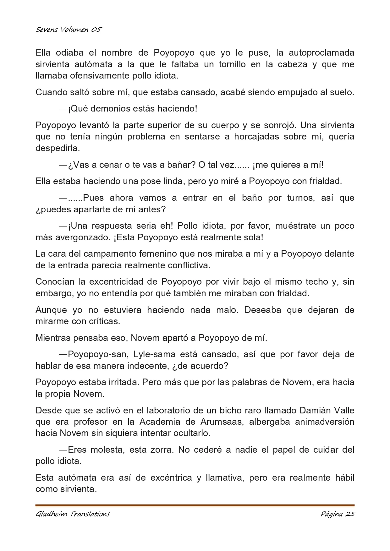 Página 25 del Manga