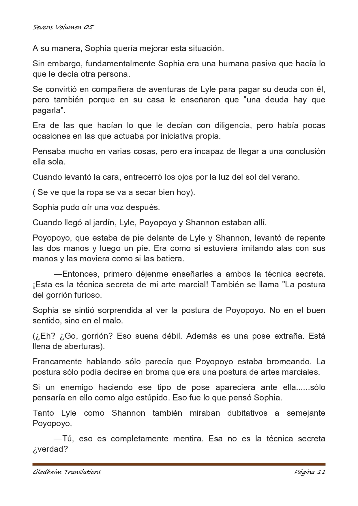 Página 11 del Manga