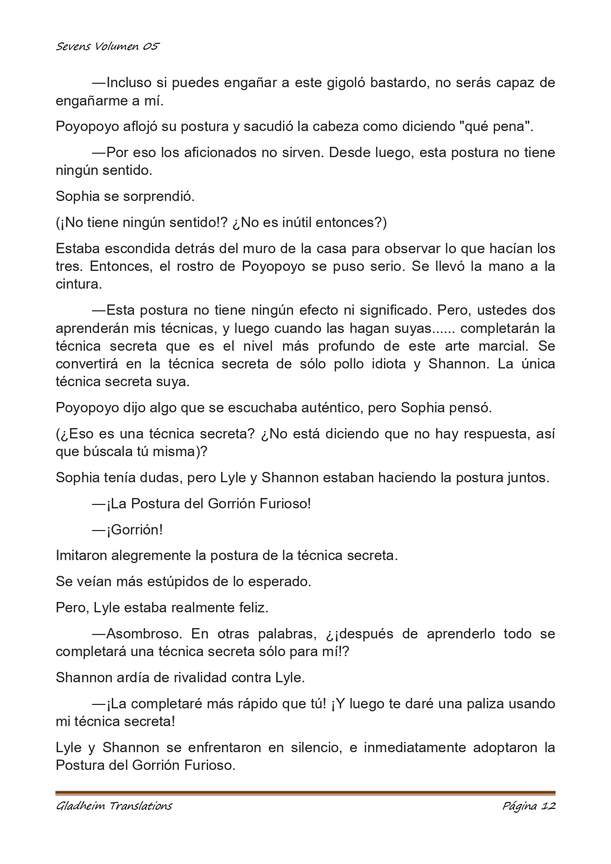 Página 12 del Manga