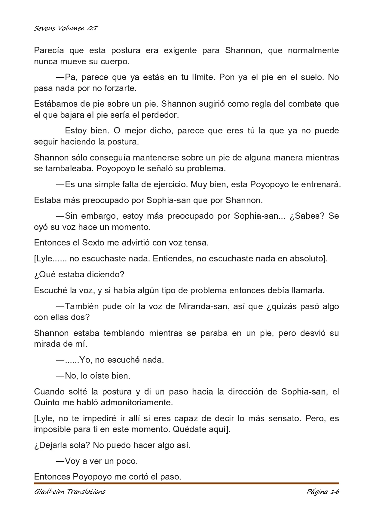 Página 16 del Manga